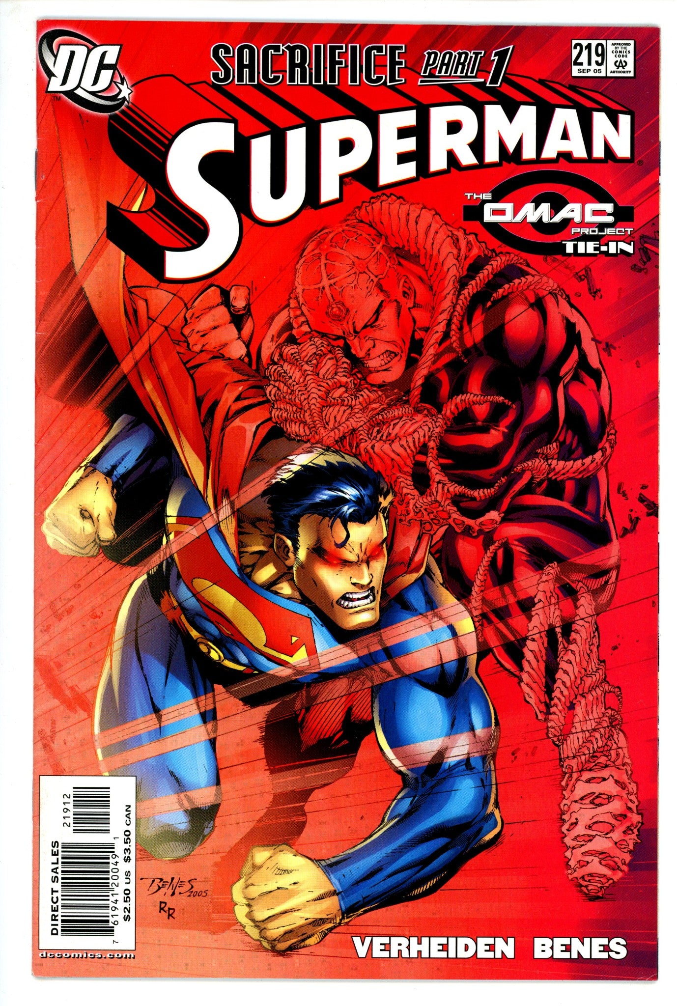 Superman Vol 2 219 2nd Print