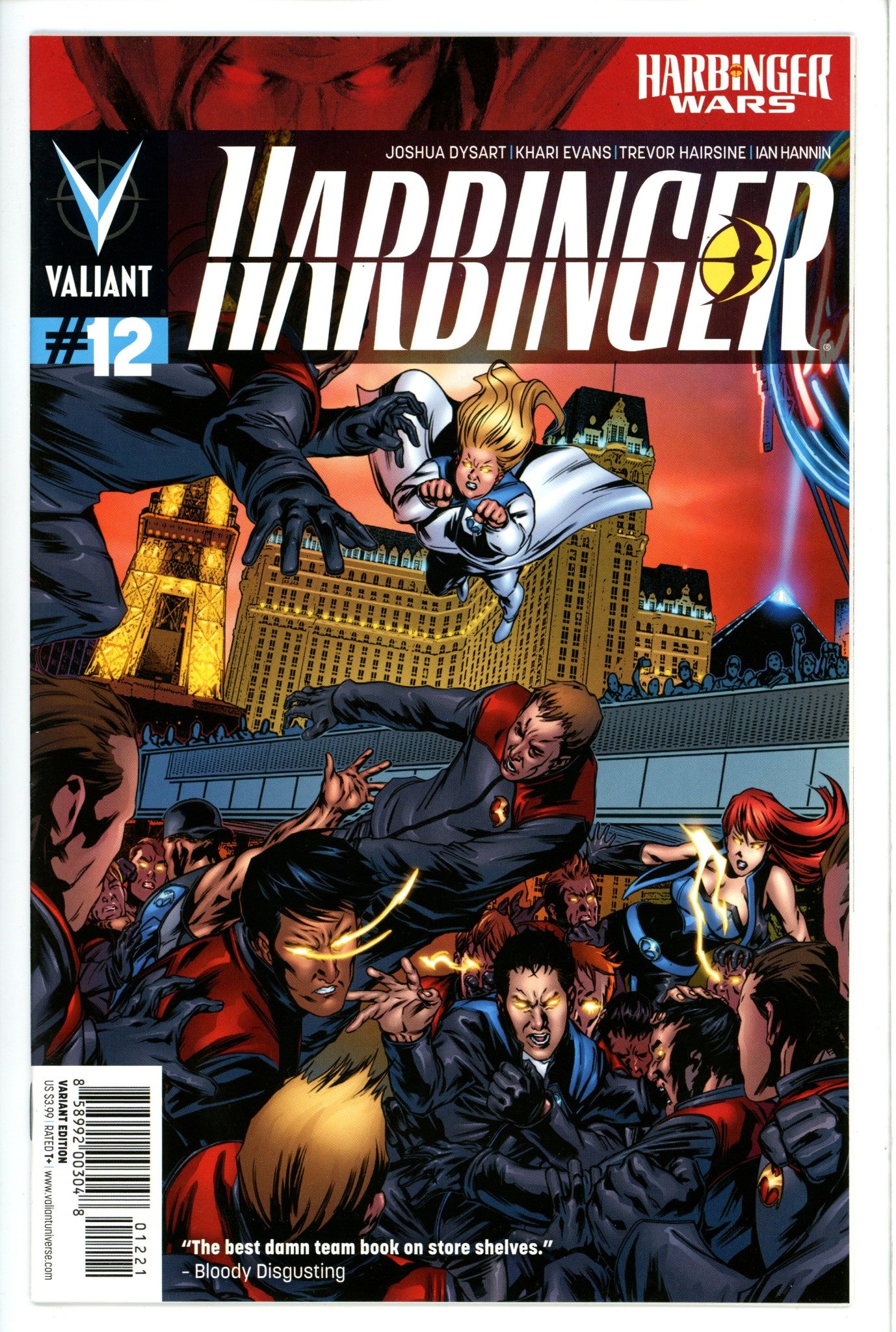 Harbinger Vol 2 12 Evans Variant-Valiant Entertainment-CaptCan Comics Inc