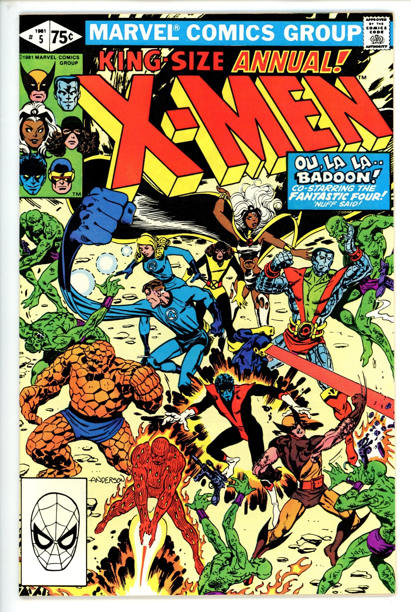 X-Men Annual Vol 1 5  VF/NM
