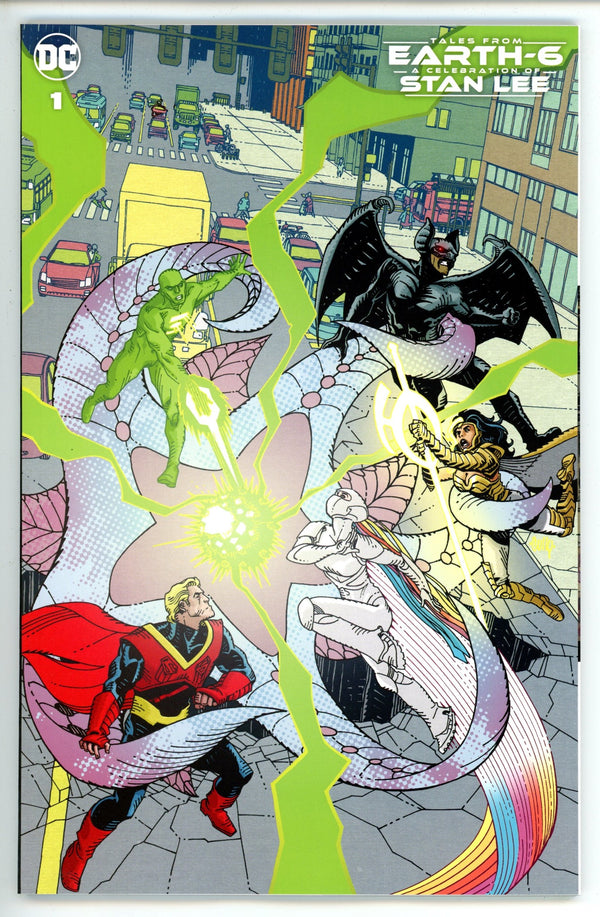 Tales From Earth-6 a Celebration of Stan Lee 1 Hamner Justice League Homage Incentive Variant NM+ (2022)