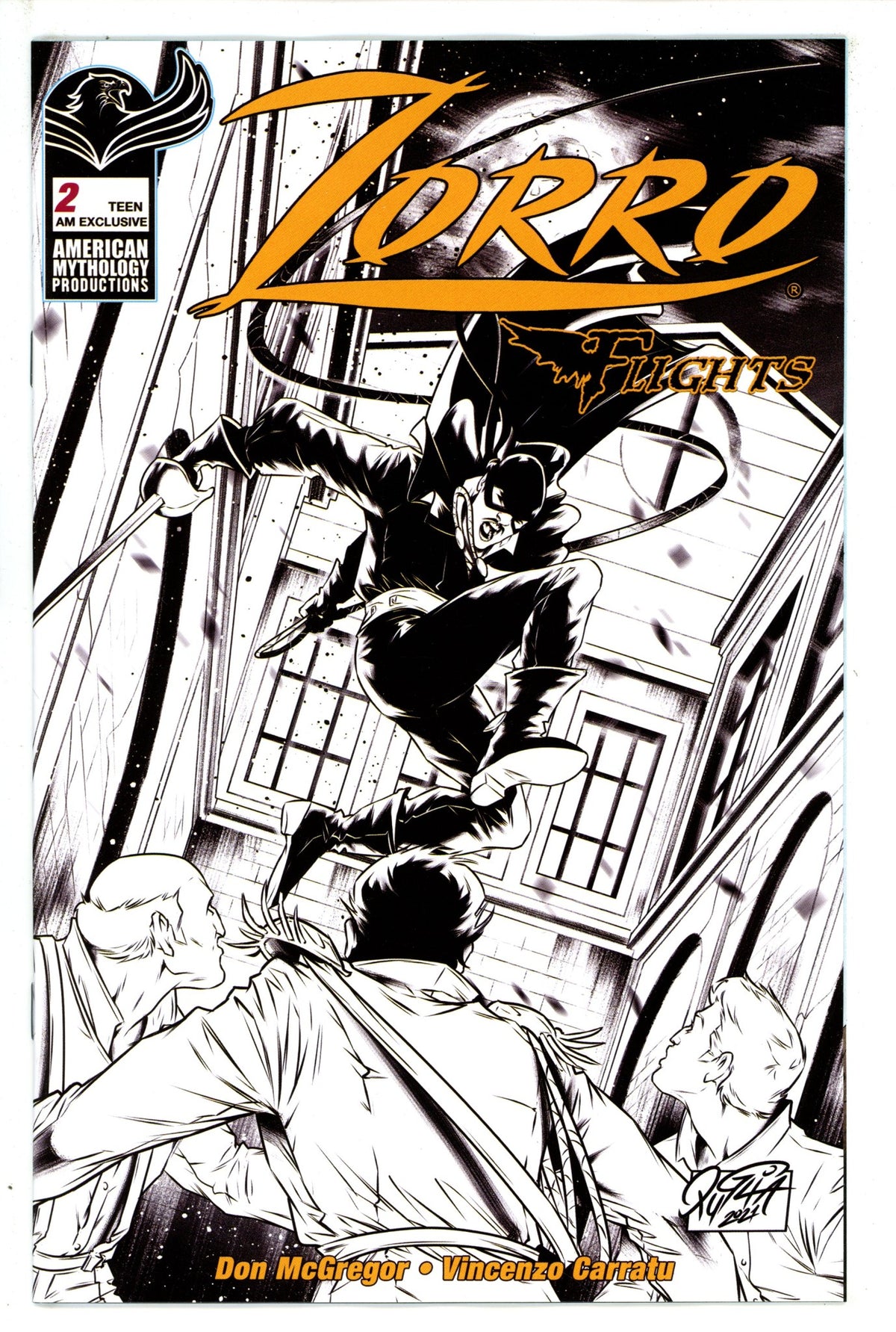 Zorro Flights 2 B&W Variant (2023)