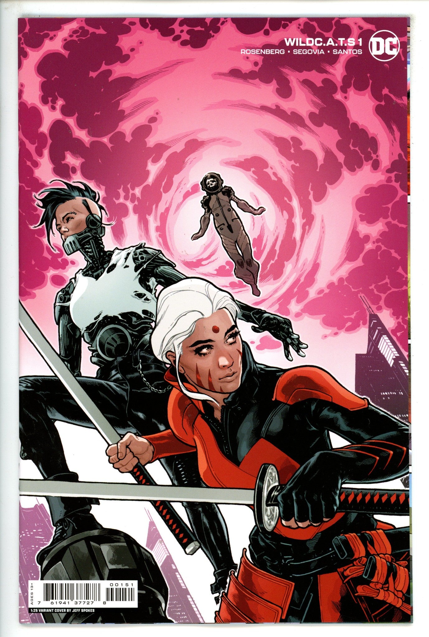 WildC.A.T.S. Vol 6 1 Spokes Variant NM+ (2022)