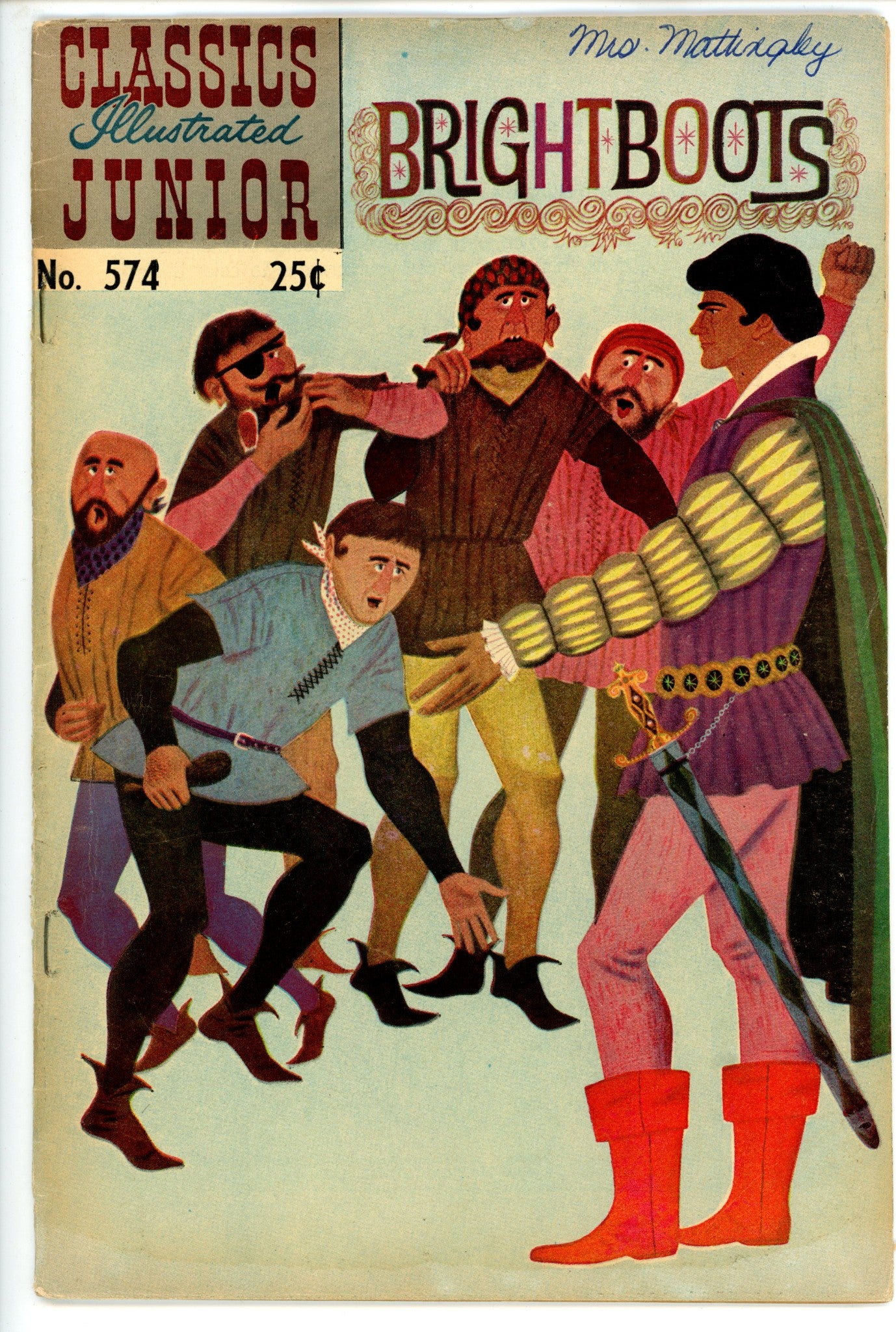 Classic Illustrated Junior: Brightboots  574 HRN 576