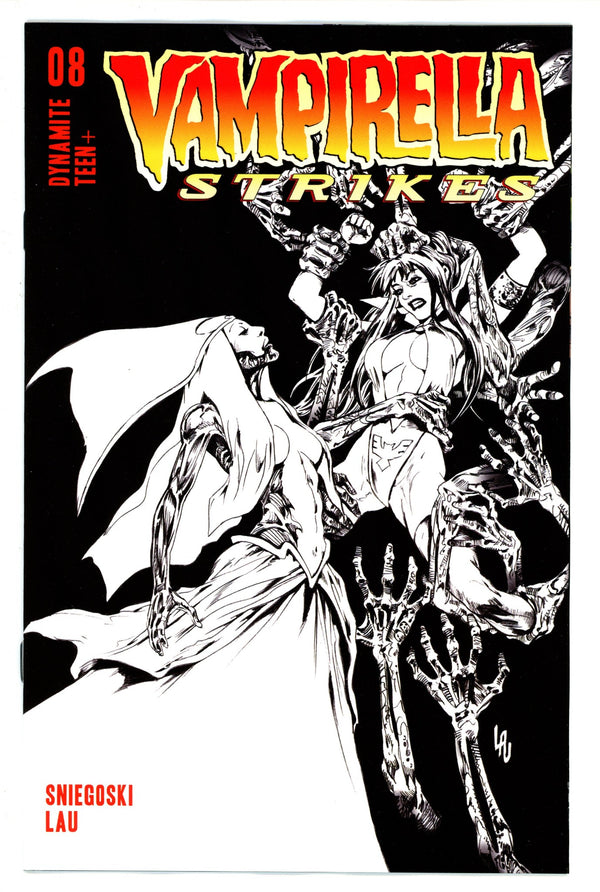 Vampirella Strikes 8 Lau B&W Incentive Variant (2022)
