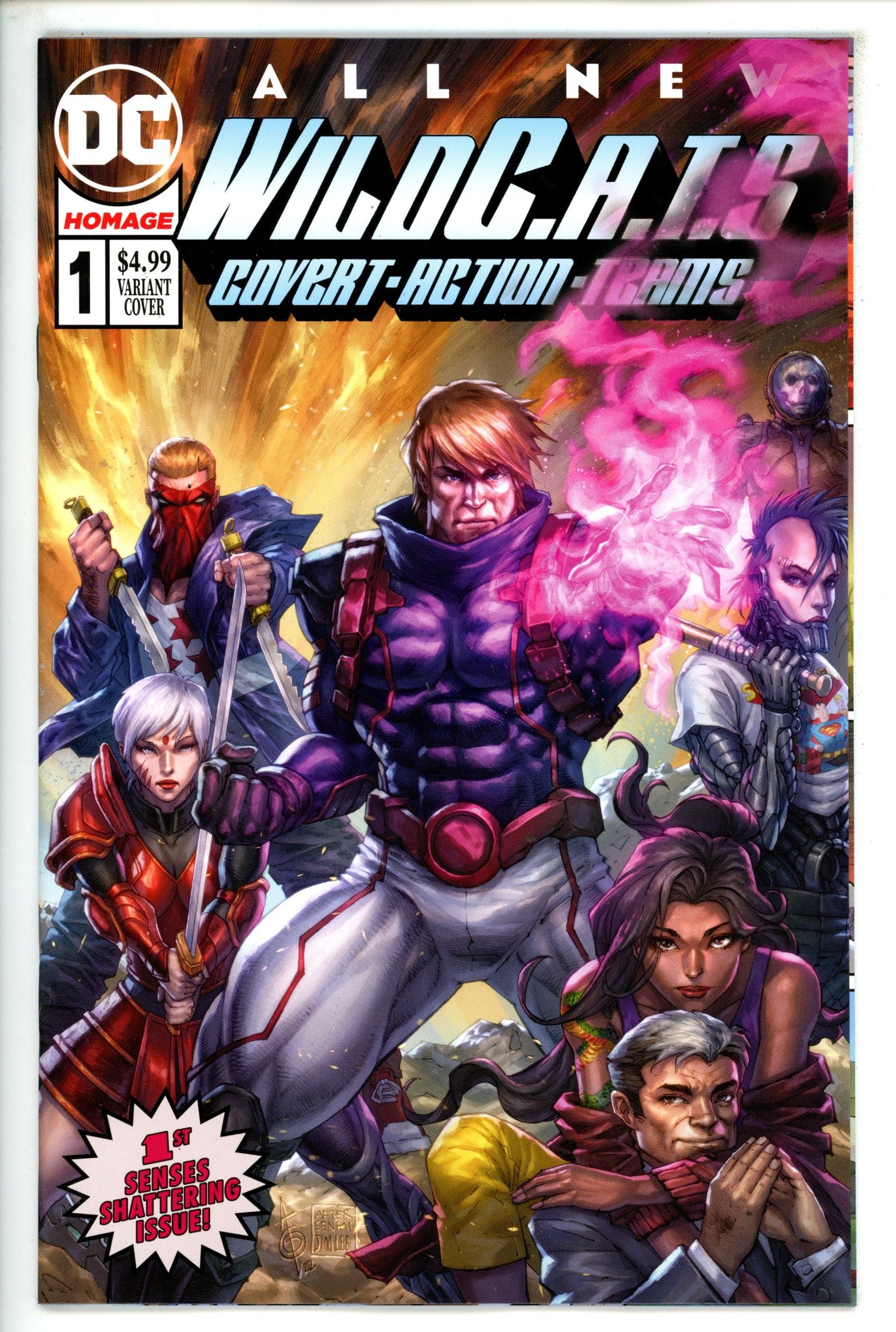WildC.A.T.S. Vol 6 1 Quah Variant NM+ (2022)