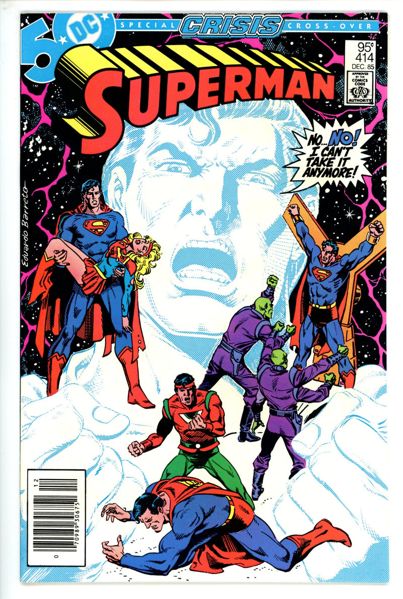 Superman Vol 1 414 Canadian NM