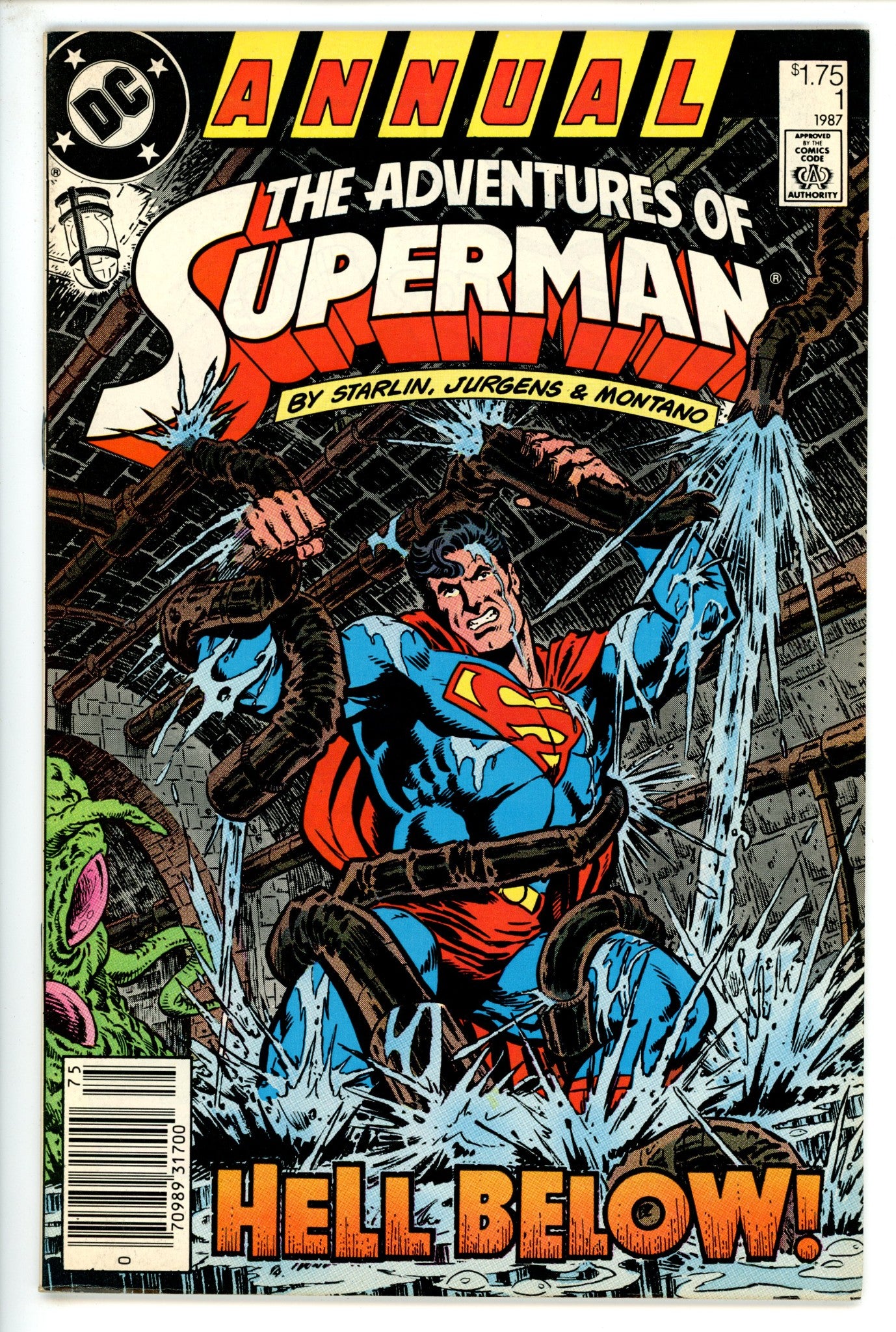 Adventures of Superman Annual  1 Canadian NM-