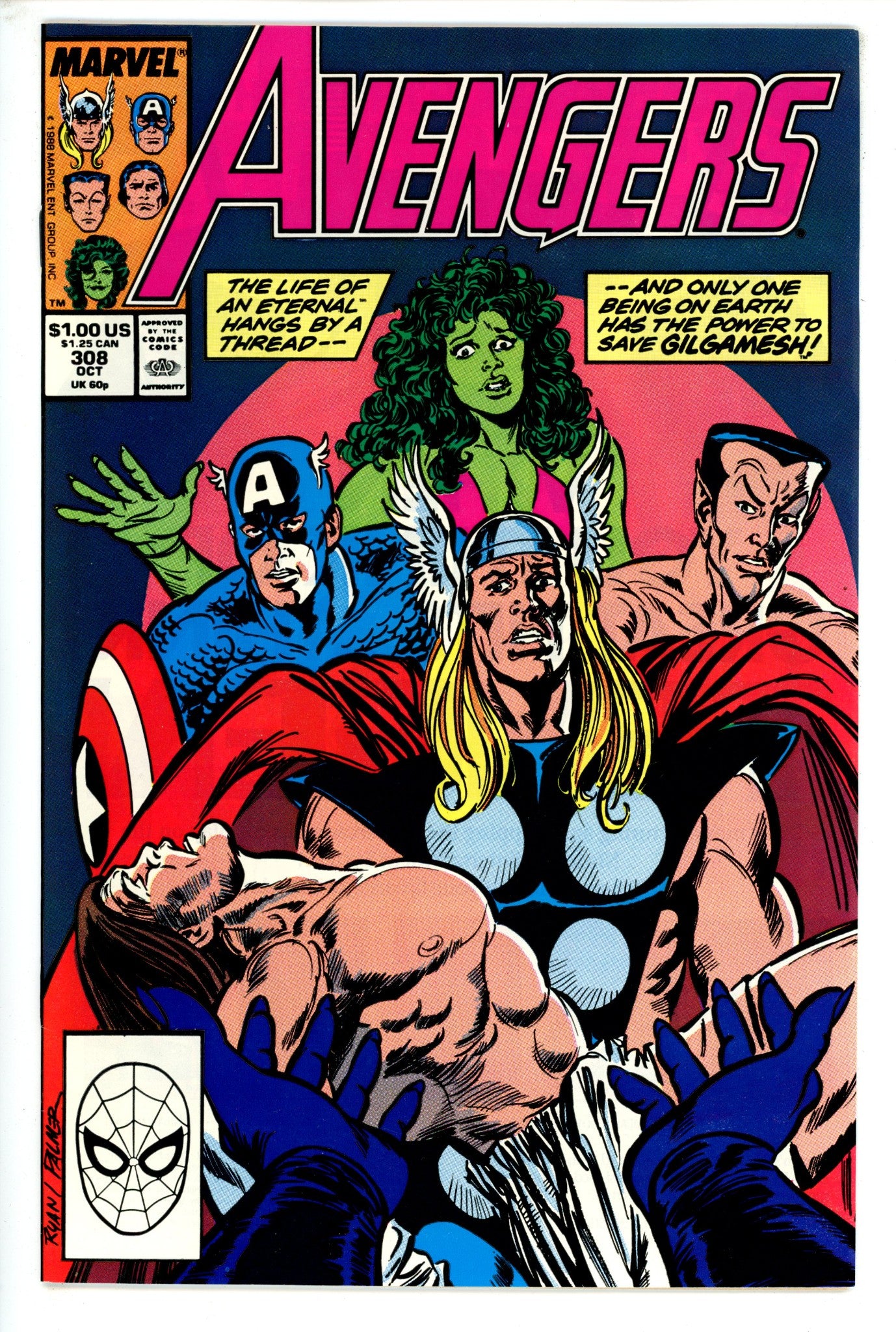 The Avengers Vol 1 308