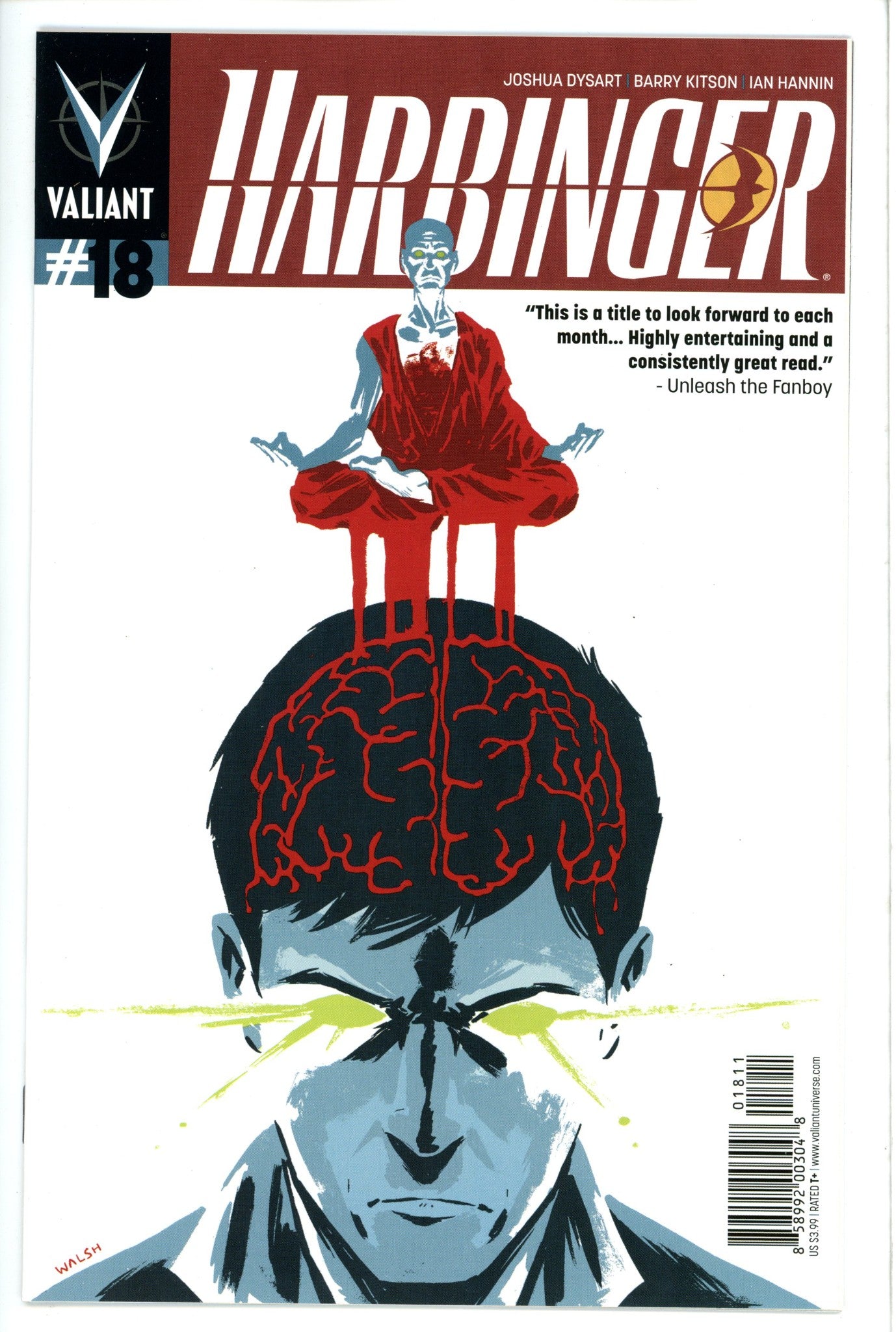 Harbinger Vol 2 18-Valiant Entertainment-CaptCan Comics Inc