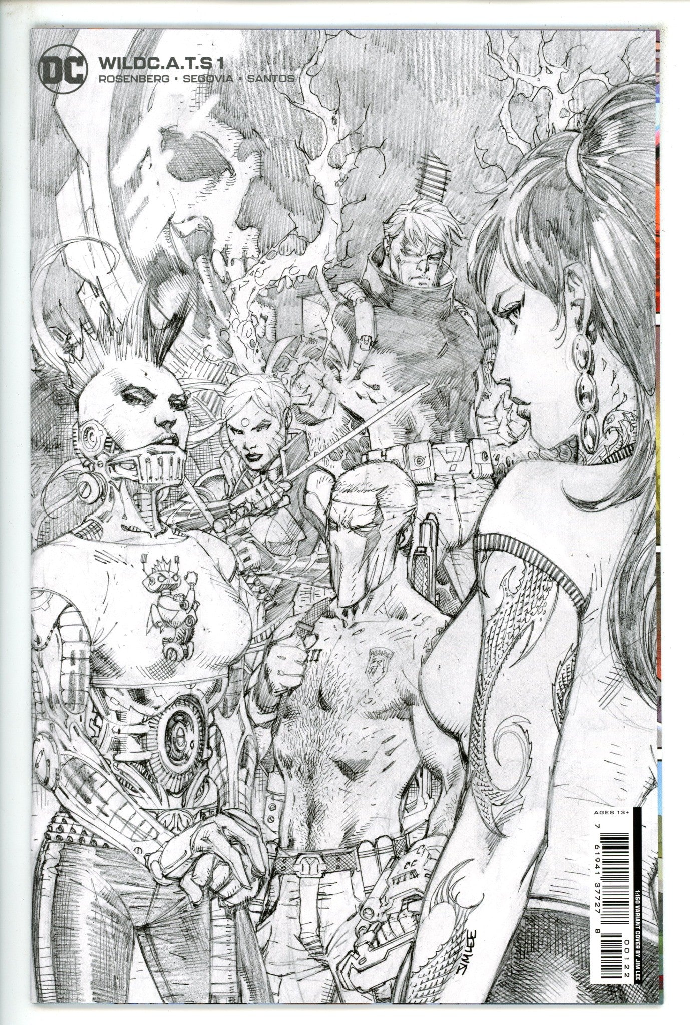 WildC.A.T.S. Vol 6 1 Lee Variant NM