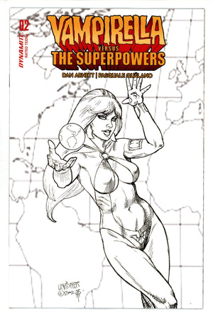 Vampirella Vs Superpowers 2 Linsner Incentive Variant (2023)
