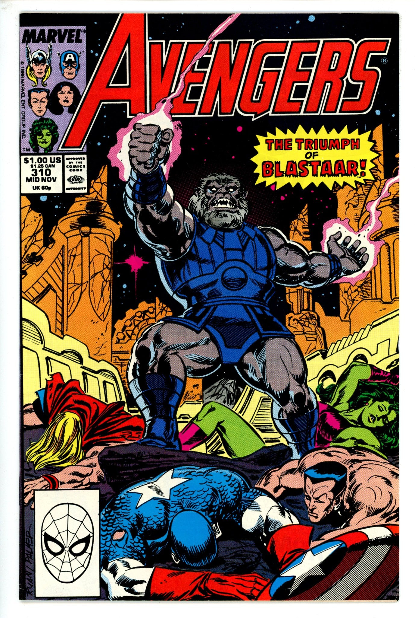 The Avengers Vol 1 310