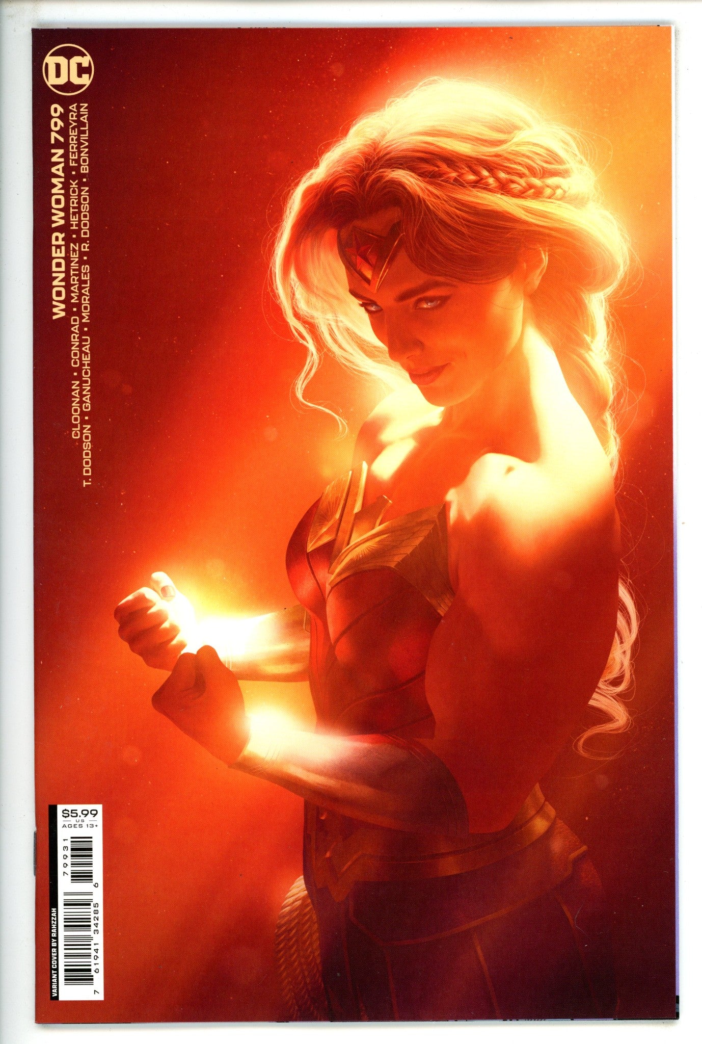 Wonder Woman Vol 5 799 Rahzzah Variant (2023)