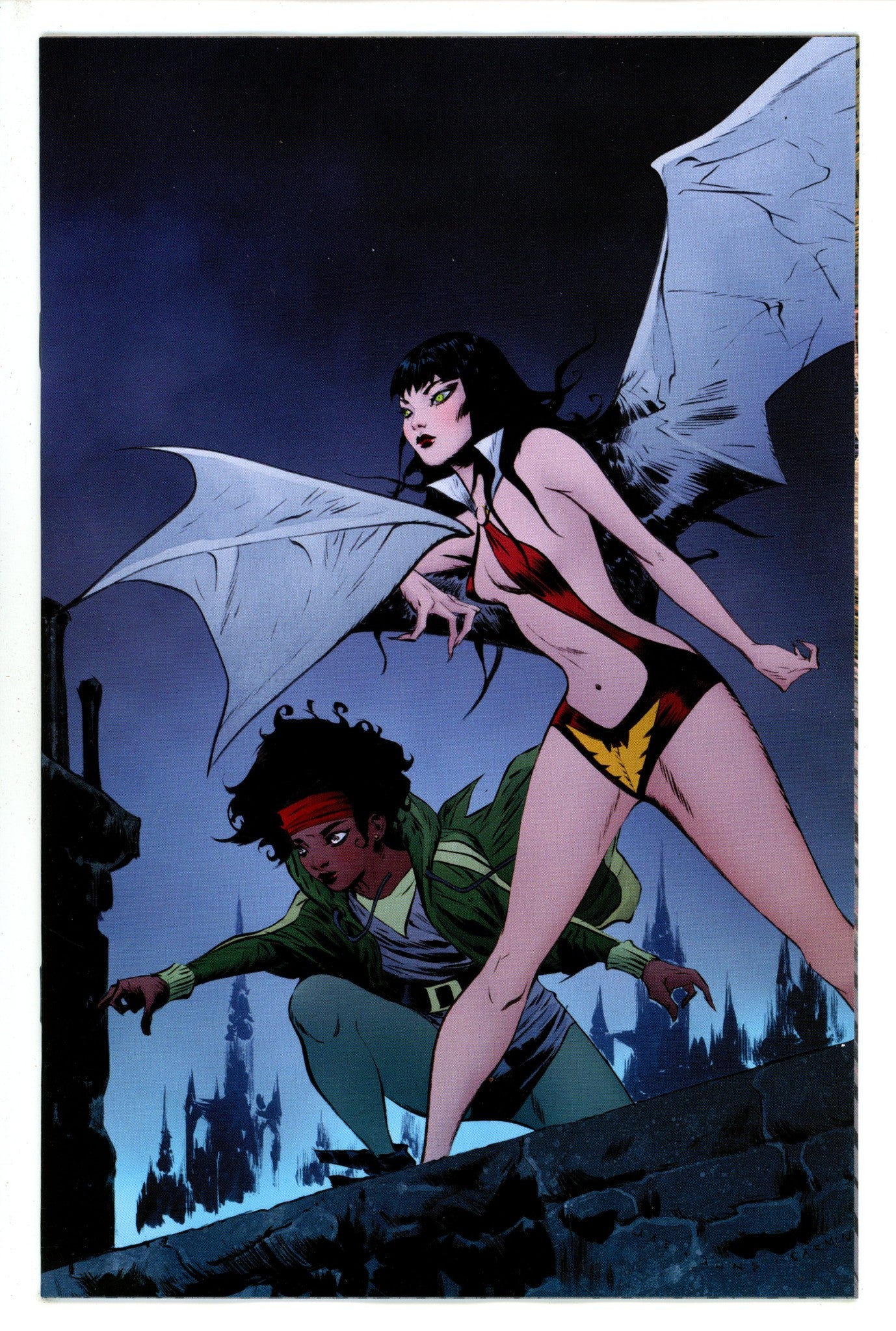 Vampirella Vs Superpowers 2 Lee Virgin Incentive Variant (2023)