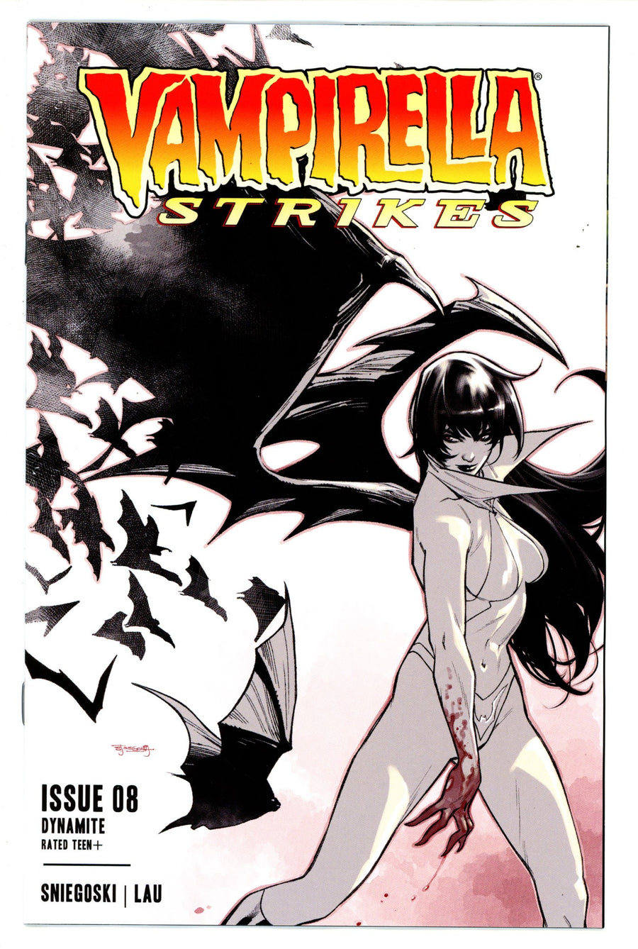 Vampirella Strikes 8 Segovia B&W Incentive Variant (2022)