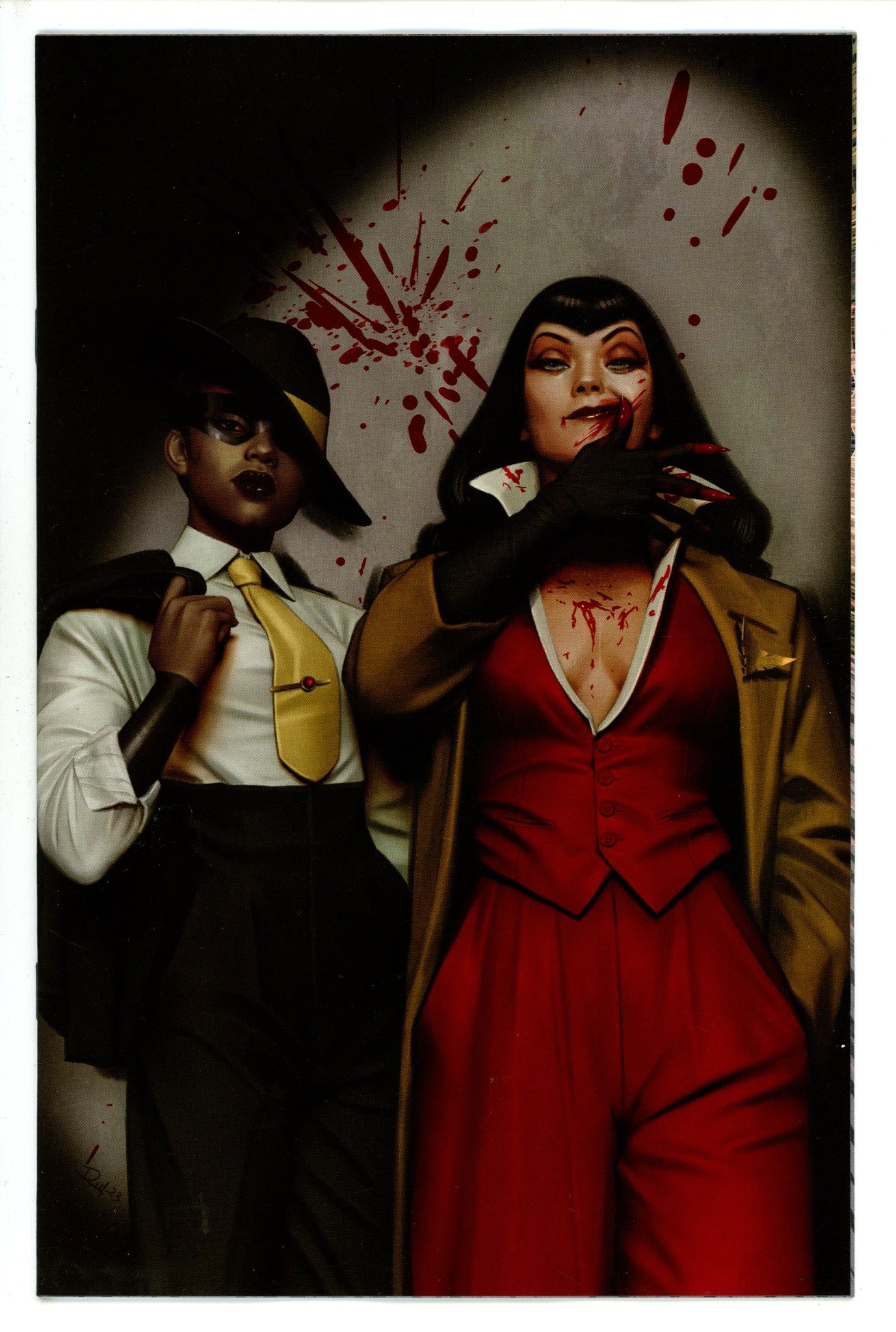 Vampirella Vs Superpowers 2 Puebla Virgin Incentive Variant (2023)