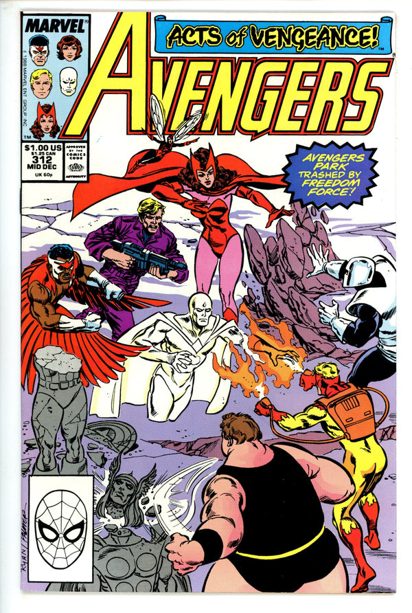 The Avengers Vol 1 312