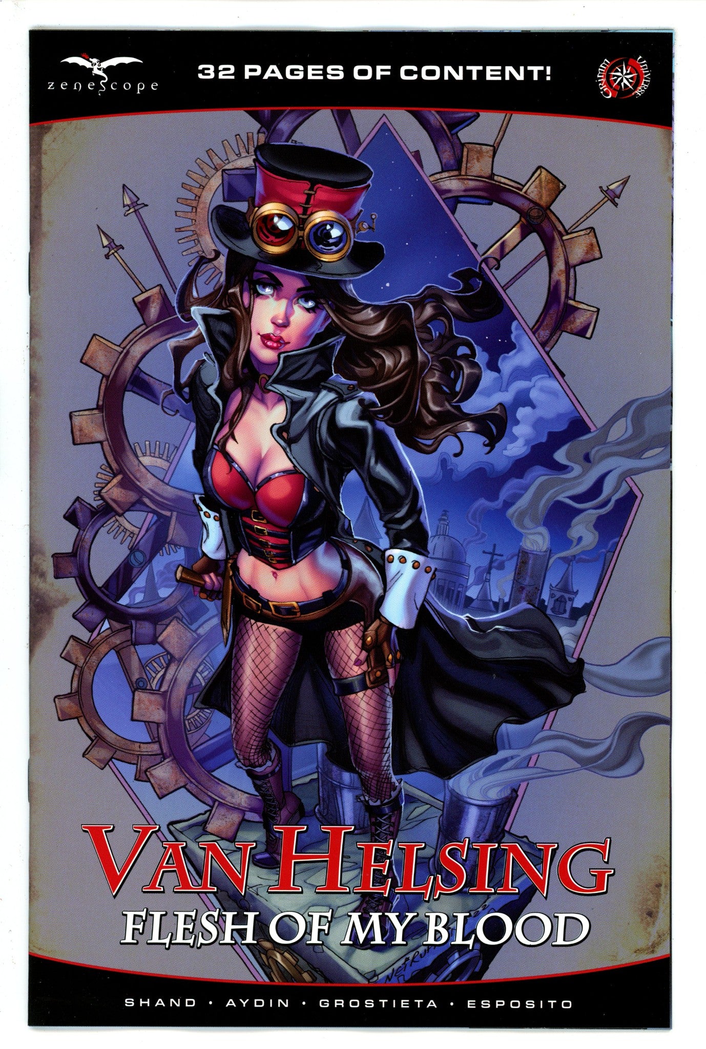 Van Helsing Flesh of My Blood 1 Ruffino Variant (2022)