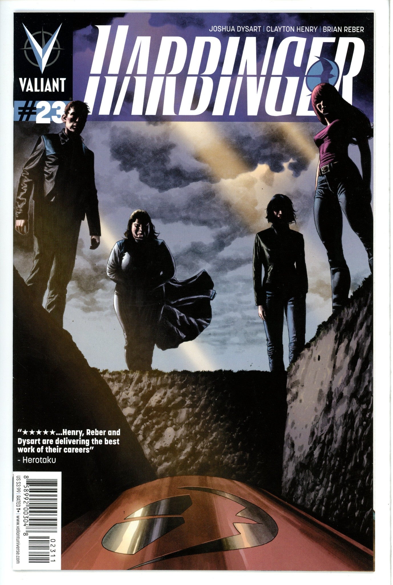 Harbinger Vol 2 23-Valiant Entertainment-CaptCan Comics Inc
