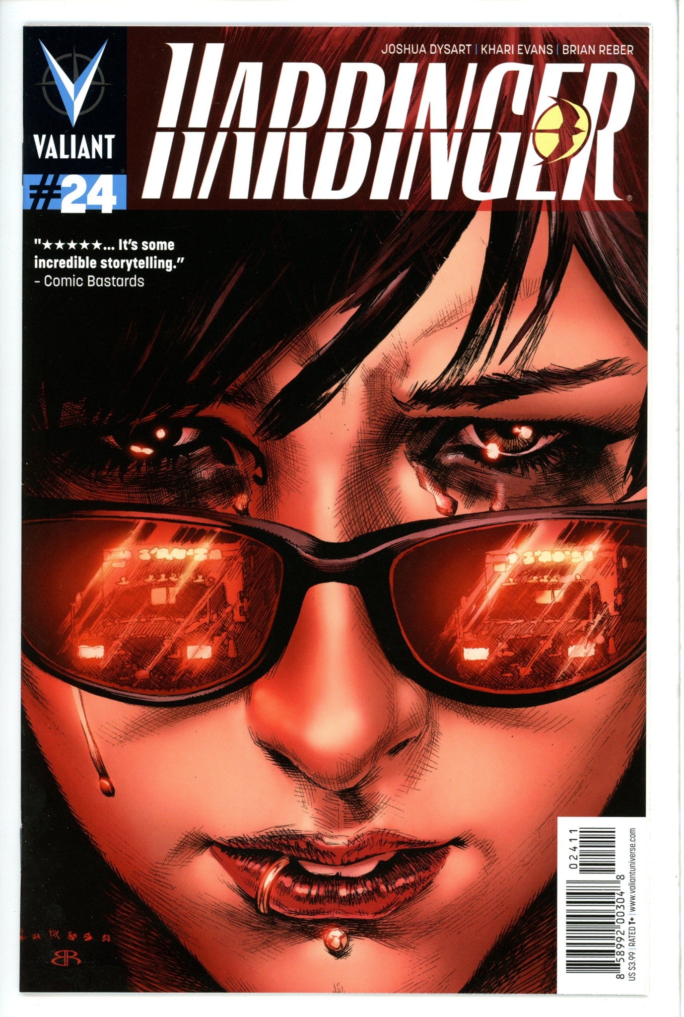 Harbinger Vol 2 24-Valiant Entertainment-CaptCan Comics Inc