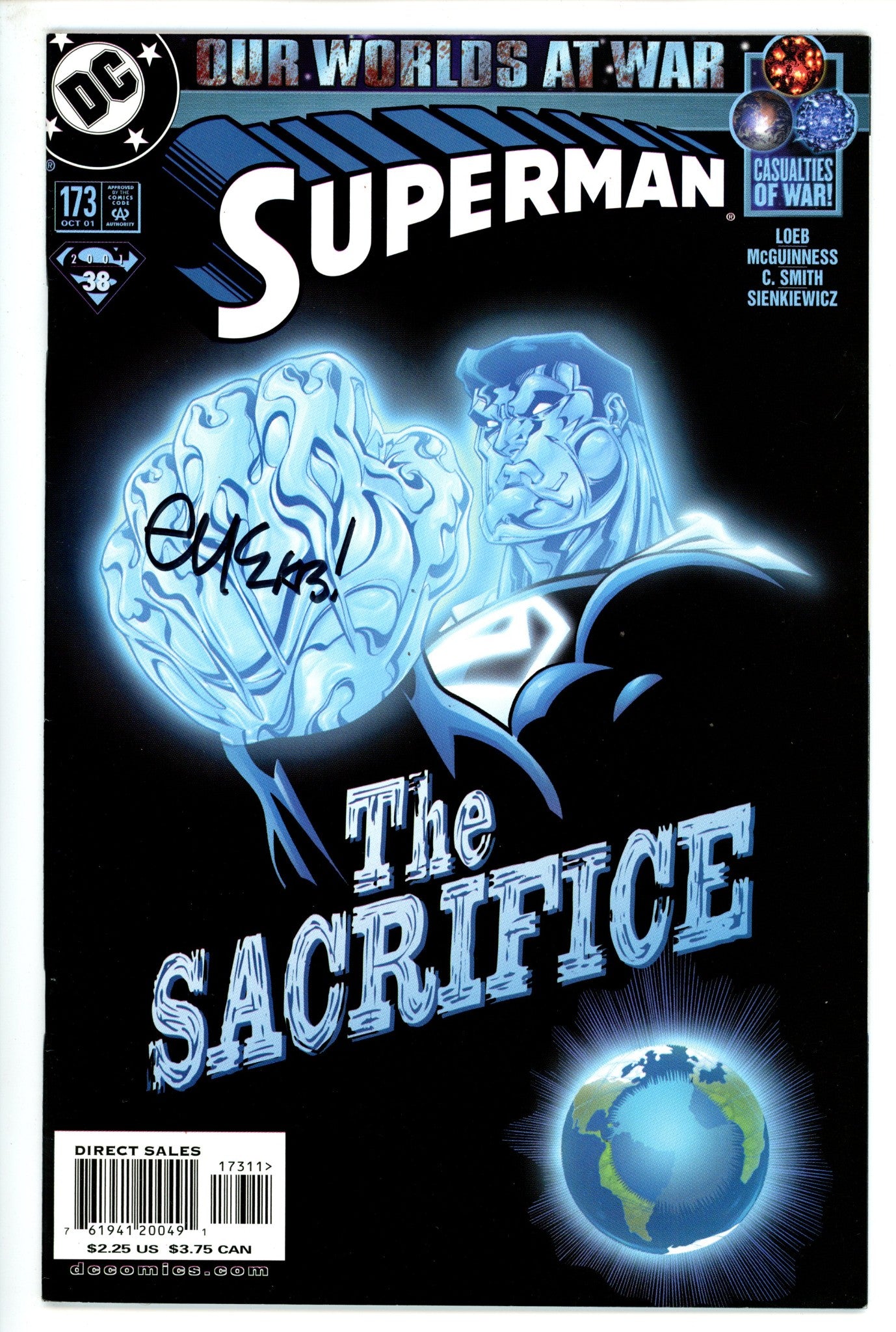 Superman Vol 2 173 Signed McGuinness