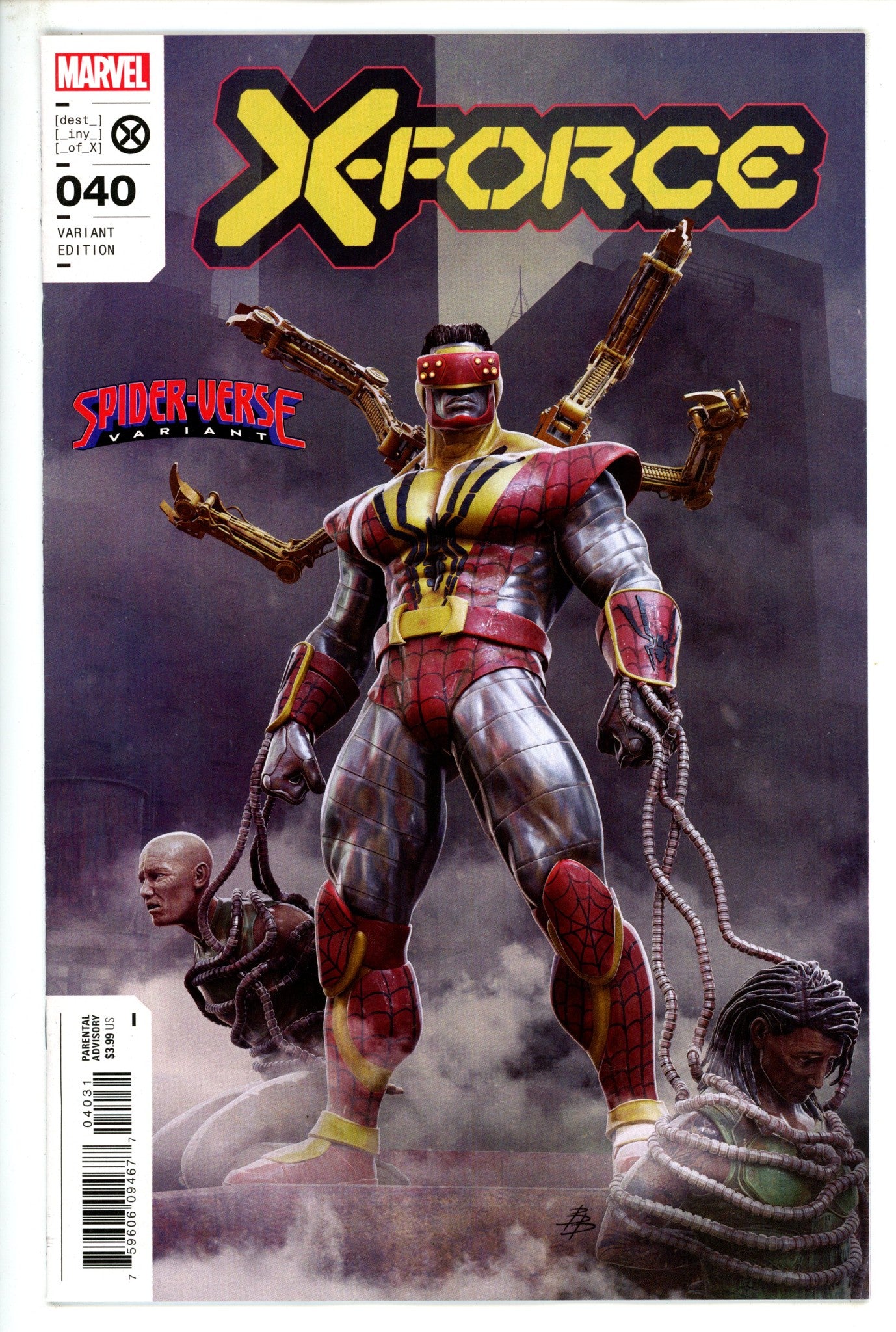 X-Force Vol 6 40 Barends Spider-Verse Variant (2023)