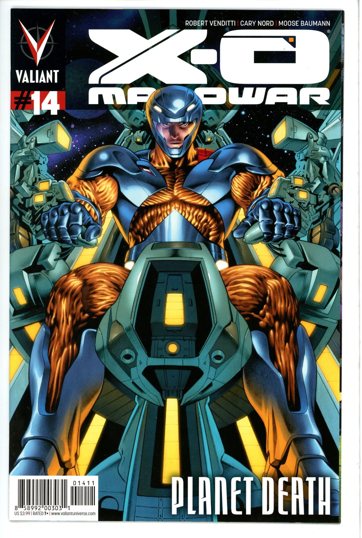 X-O Manowar Vol 3 14-Valiant Entertainment-CaptCan Comics Inc