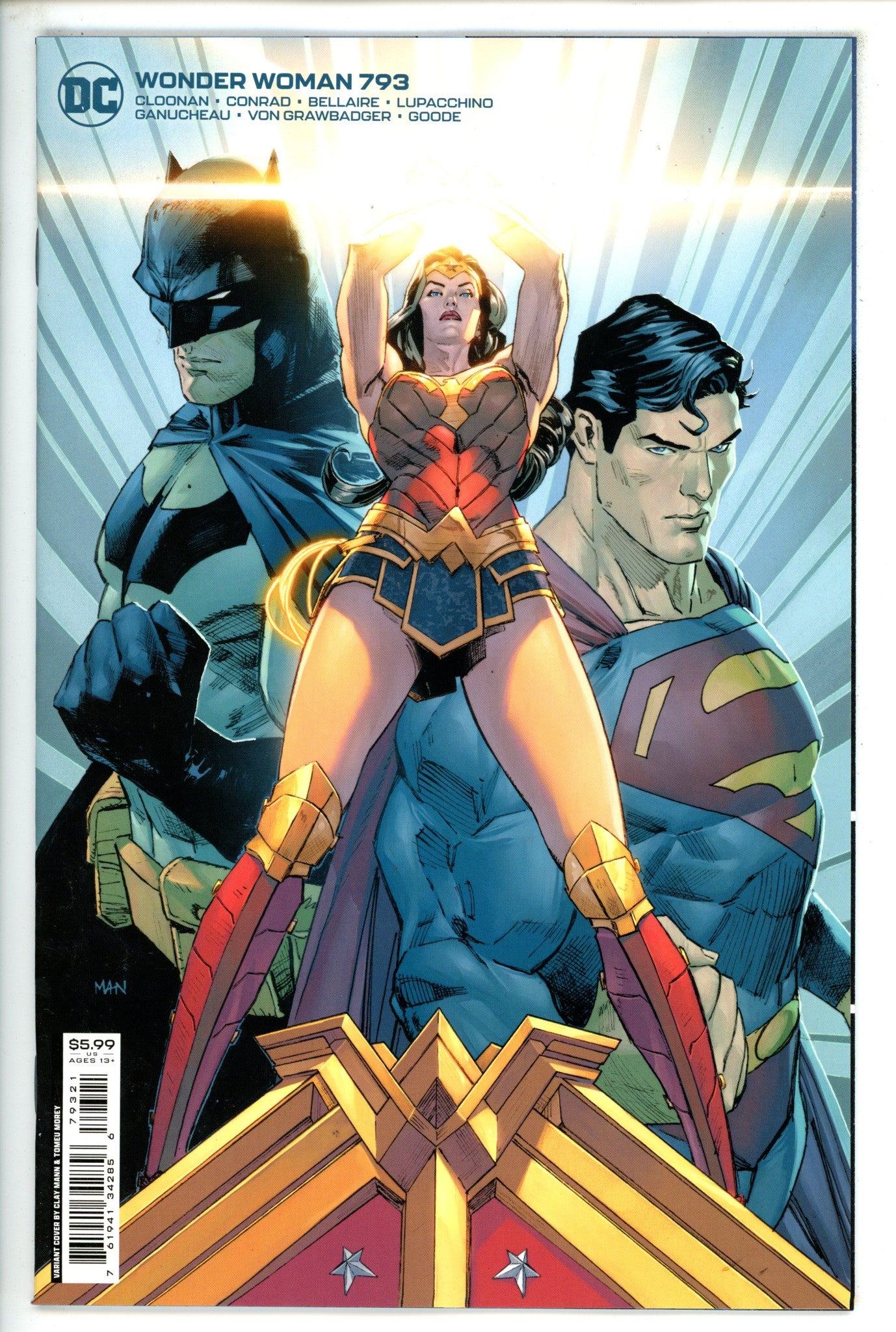 Wonder Woman Vol 5 793 Mann Variant (2022)