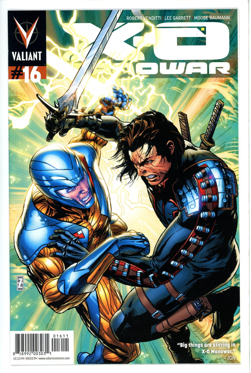 X-O Manowar Vol 3 16-Valiant Entertainment-CaptCan Comics Inc