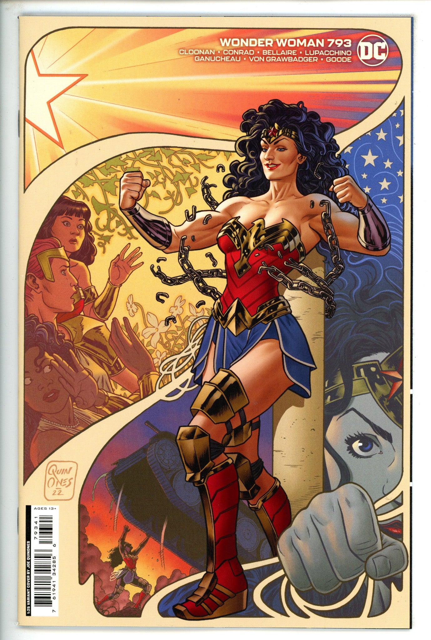 Wonder Woman Vol 5 793 Quinones Variant NM+