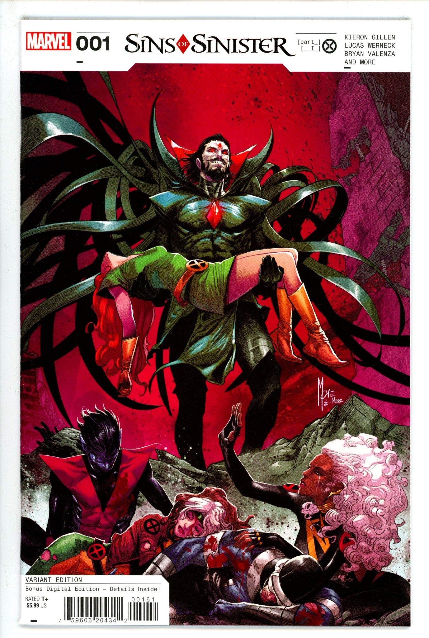 Sins Of Sinister 1 Checchetto Incentive Variant NM (2023)