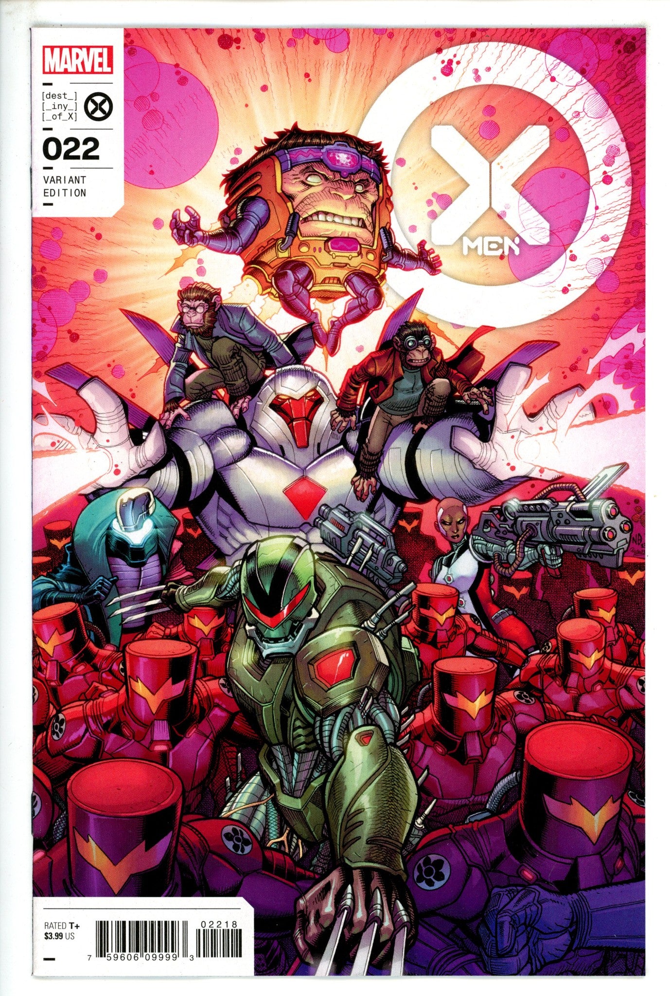 X-Men Vol 5 22 Bradshaw Incentive Variant NM- (2023)