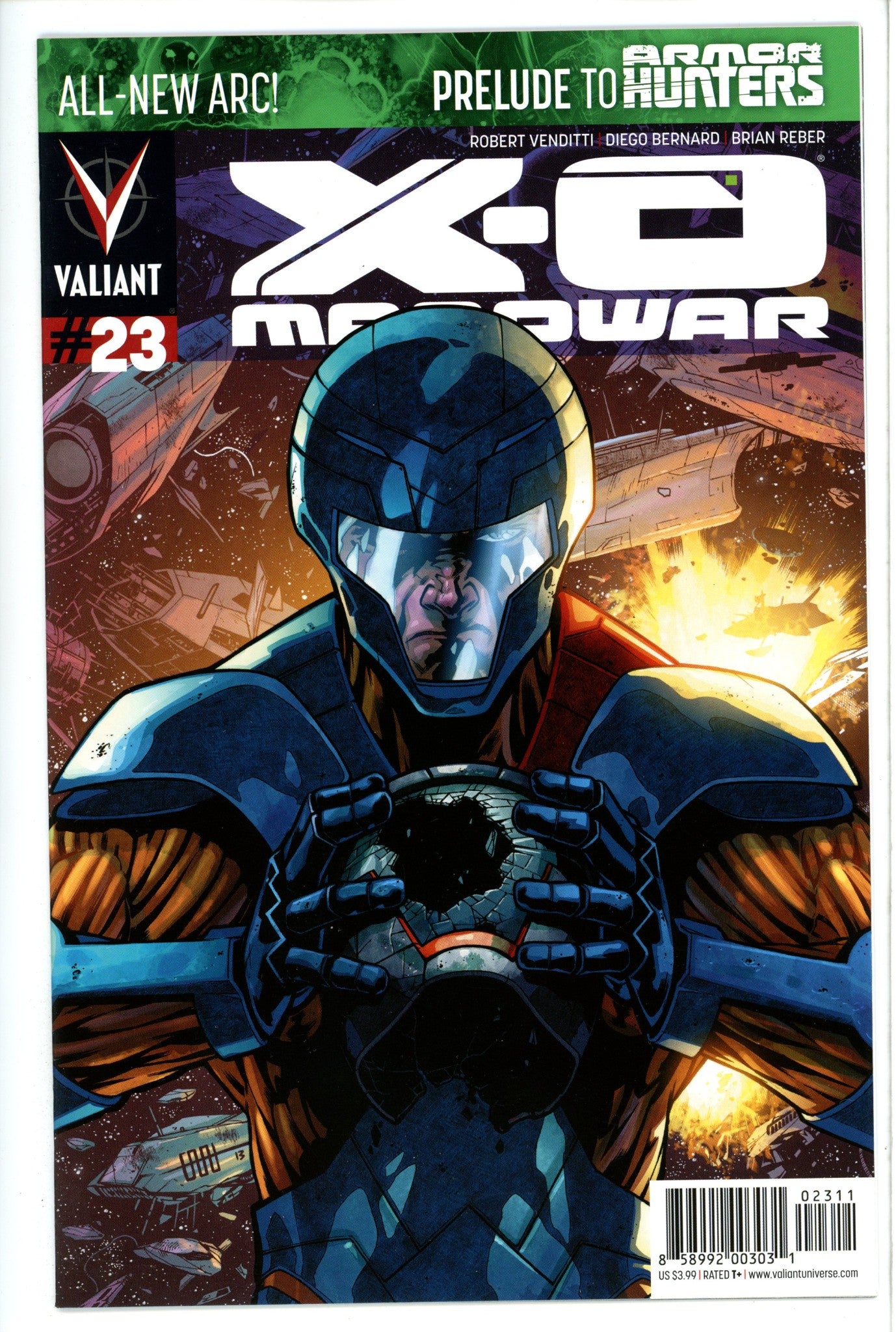 X-O Manowar Vol 3 23-Valiant Entertainment-CaptCan Comics Inc