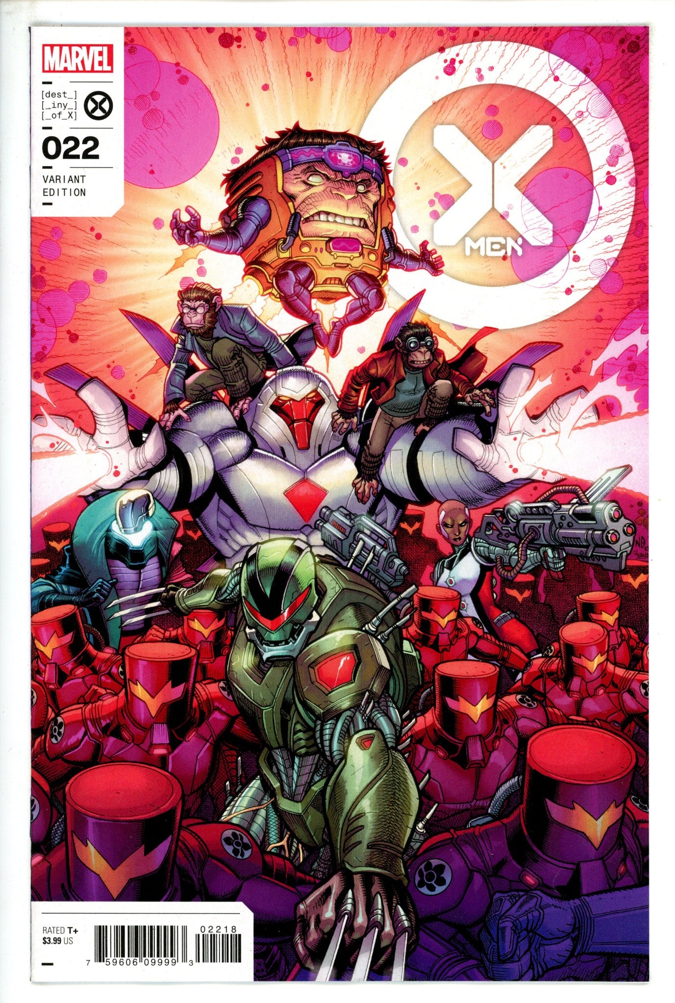 X-Men Vol 5 22 Bradshaw Incentive Variant NM (2023)