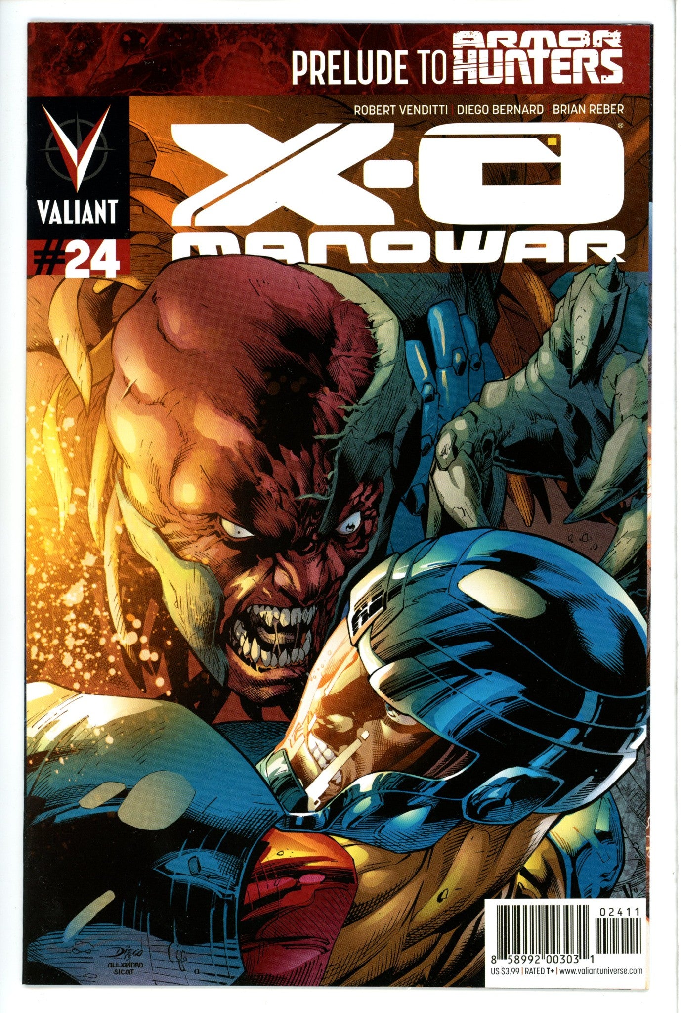 X-O Manowar Vol 3 24-Valiant Entertainment-CaptCan Comics Inc