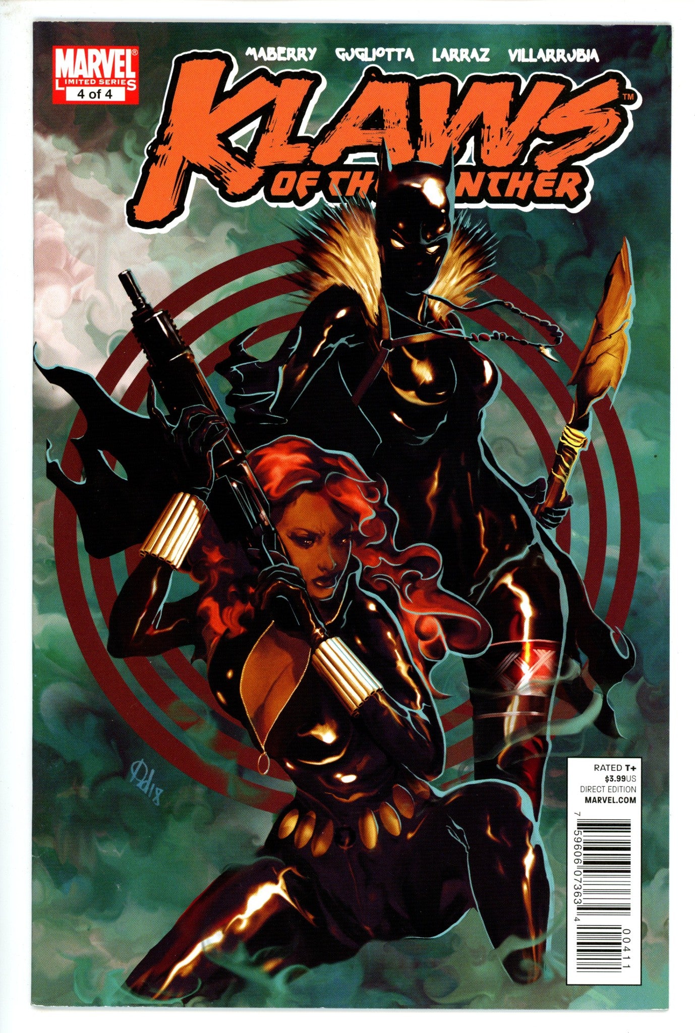 Klaws of the Panther  4  VF-