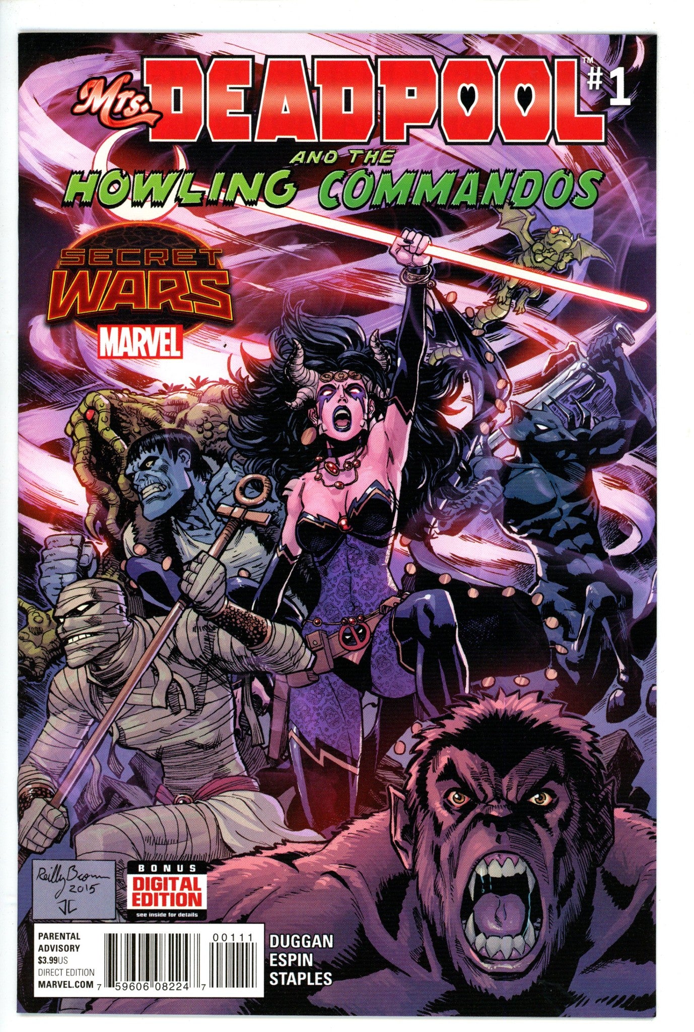 Mrs. Deadpool and the Howling Commandos 1