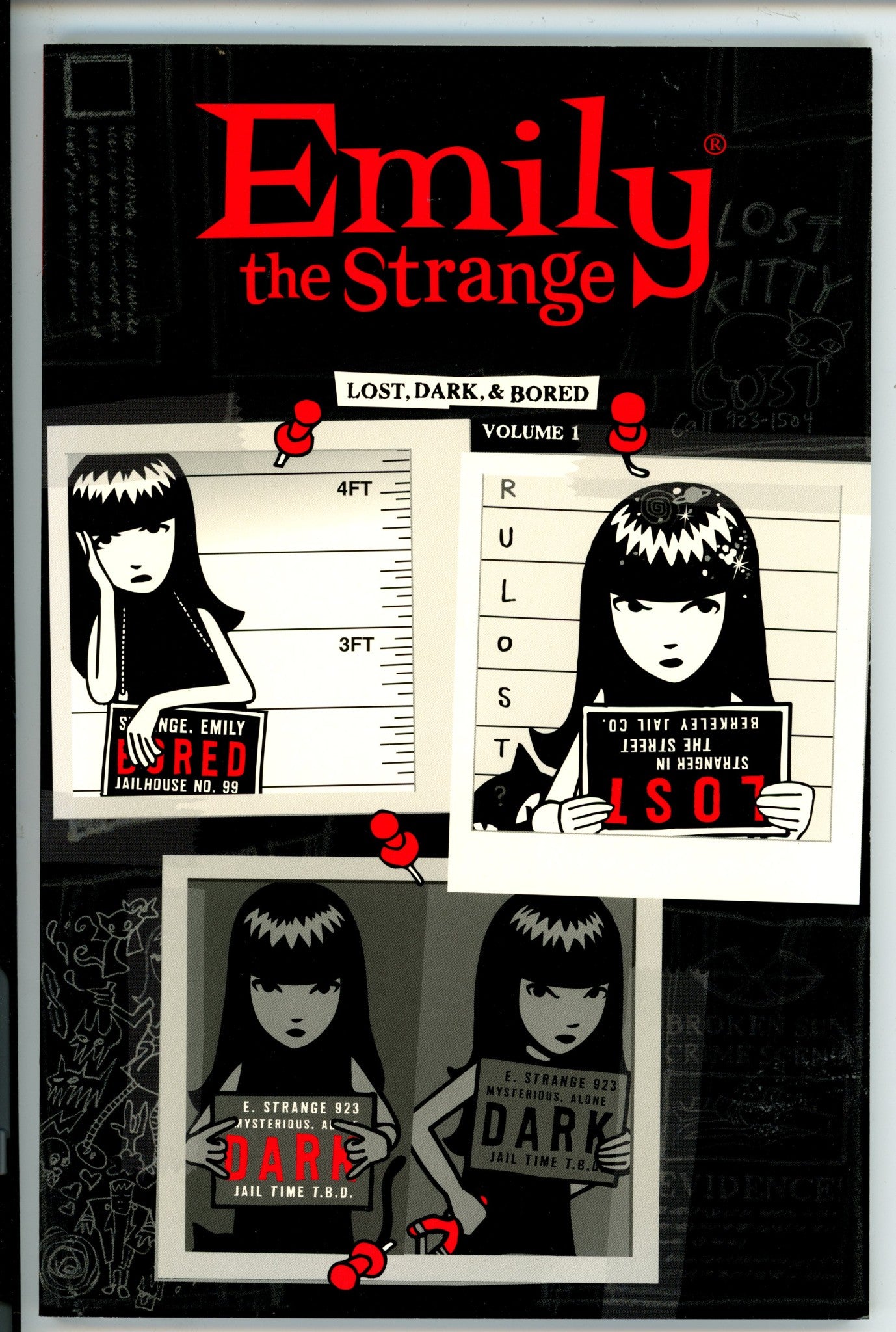 Emily the Strange Vol 1 Lost, Dark, & Bored TPB