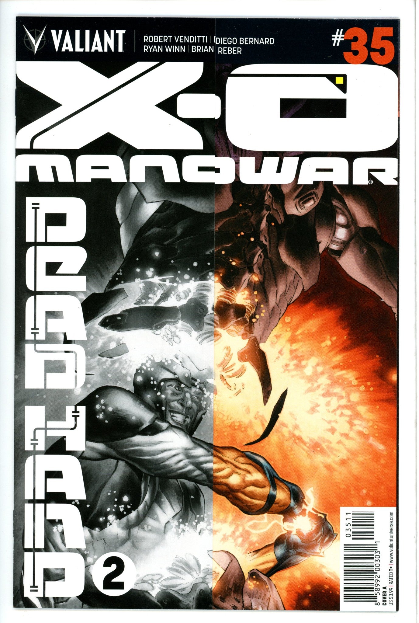 X-O Manowar Vol 3 35-Valiant Entertainment-CaptCan Comics Inc