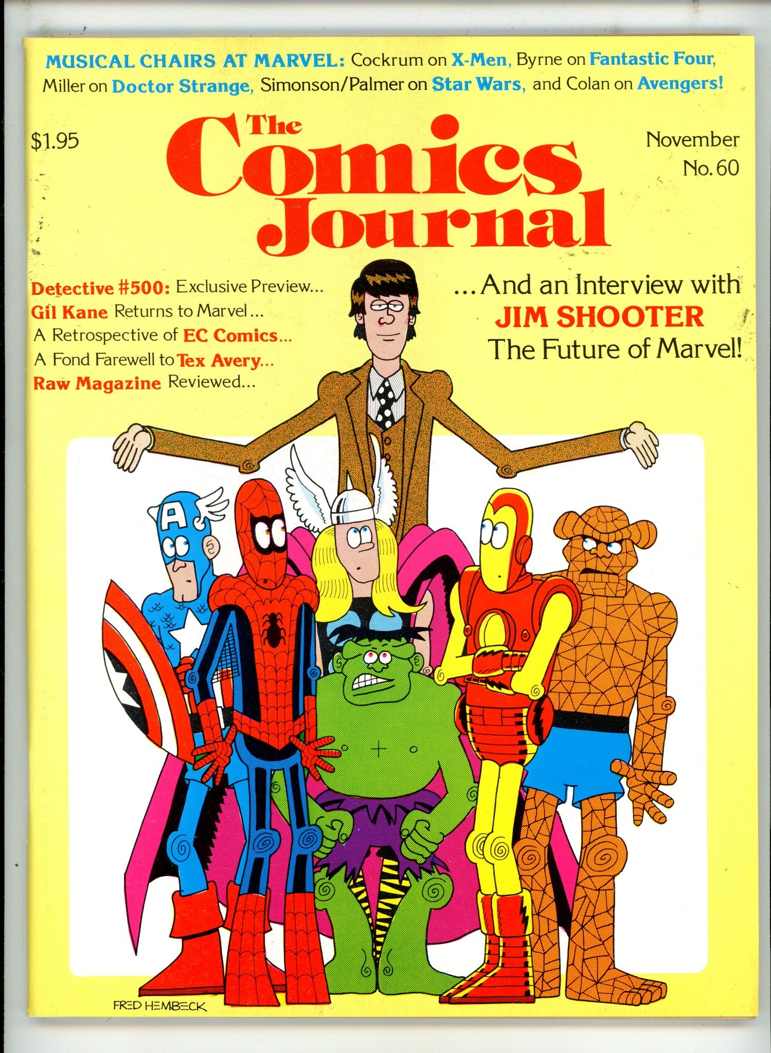 Comics Journal 60 FN/VF (1980)