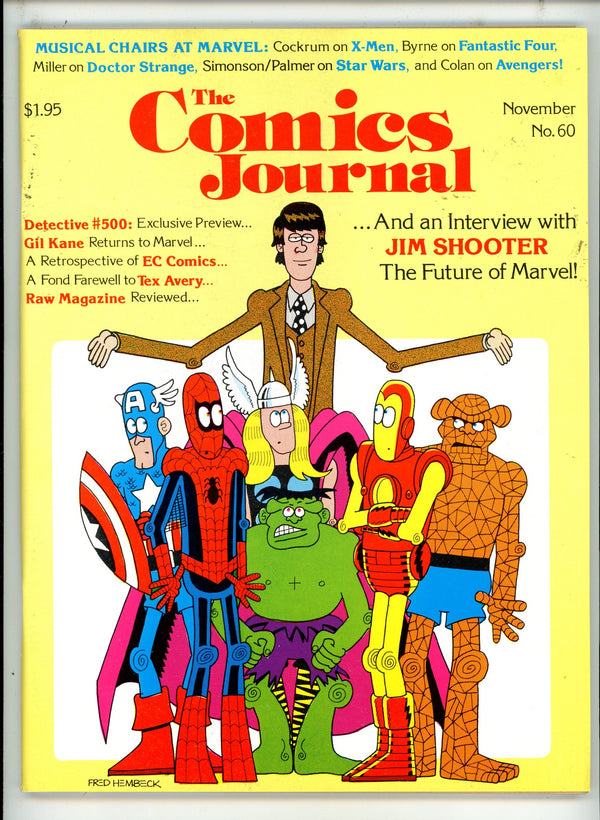Comics Journal 60 FN/VF (1980)