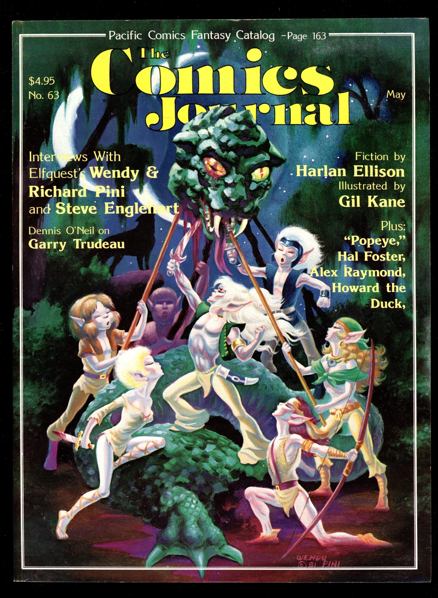 Comics Journal 63 FN+ (1981)