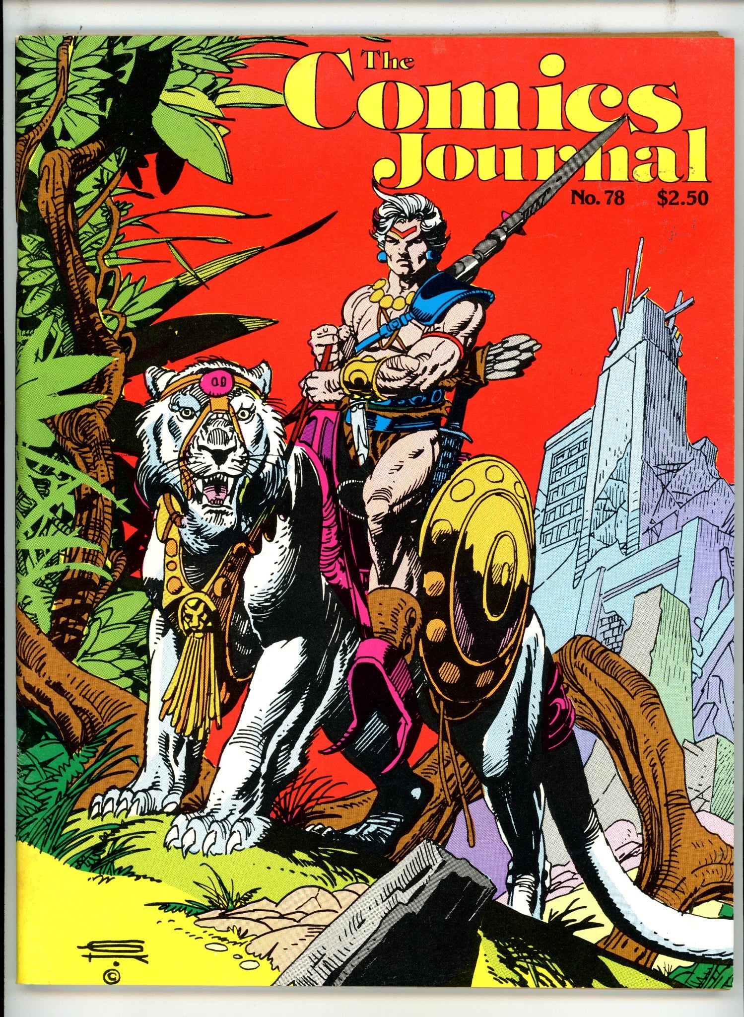 Comics Journal 78 FN- (1982)