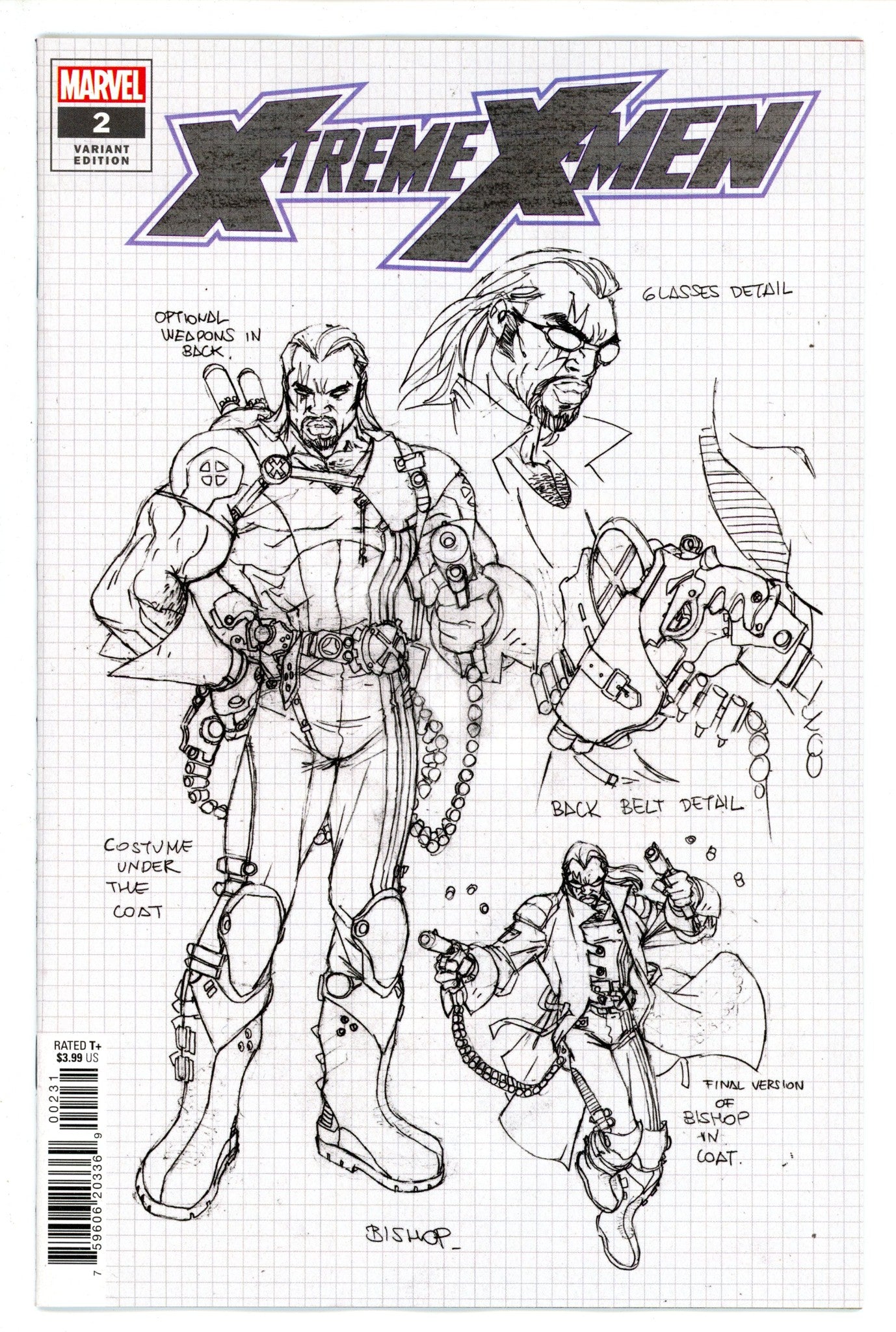 X-Treme X-Men 2 Larroca Design Incentive Variant (2022)