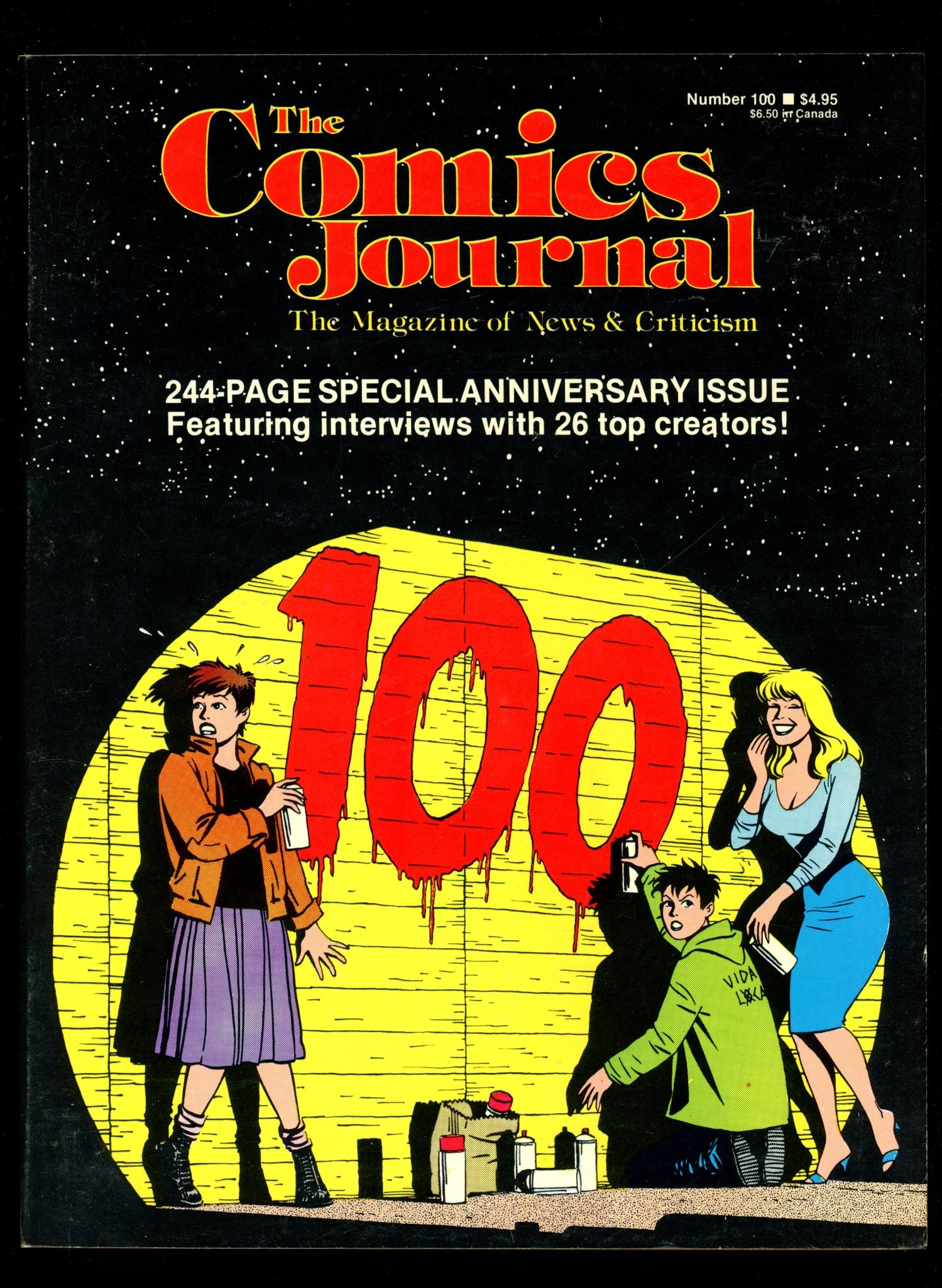 Comics Journal 100 FN/VF (1985)