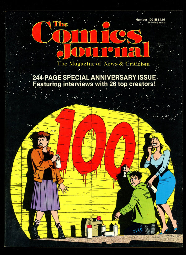 Comics Journal 100 FN/VF (1985)