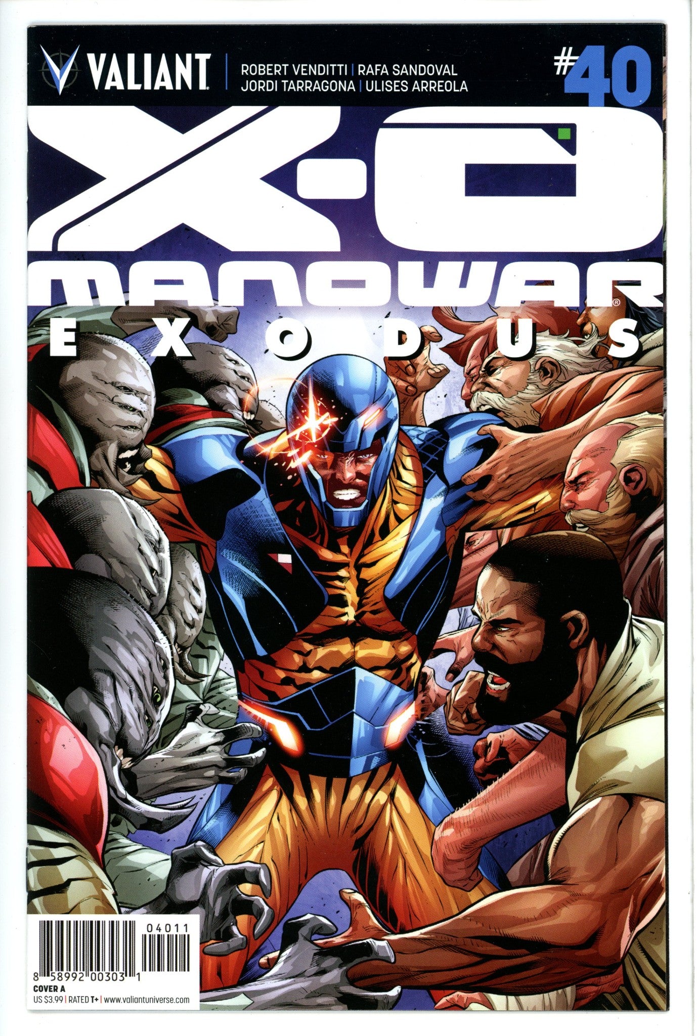 X-O Manowar Vol 3 40-Valiant Entertainment-CaptCan Comics Inc