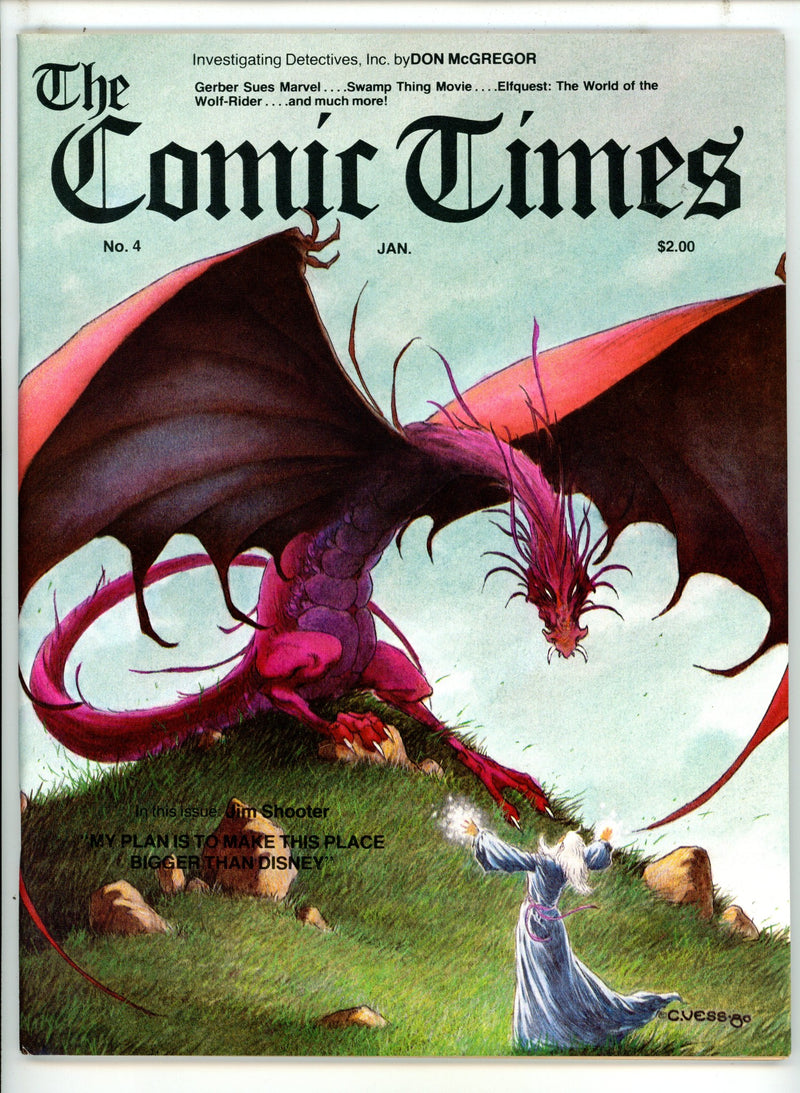 The Comic Times 4 VF (1981)