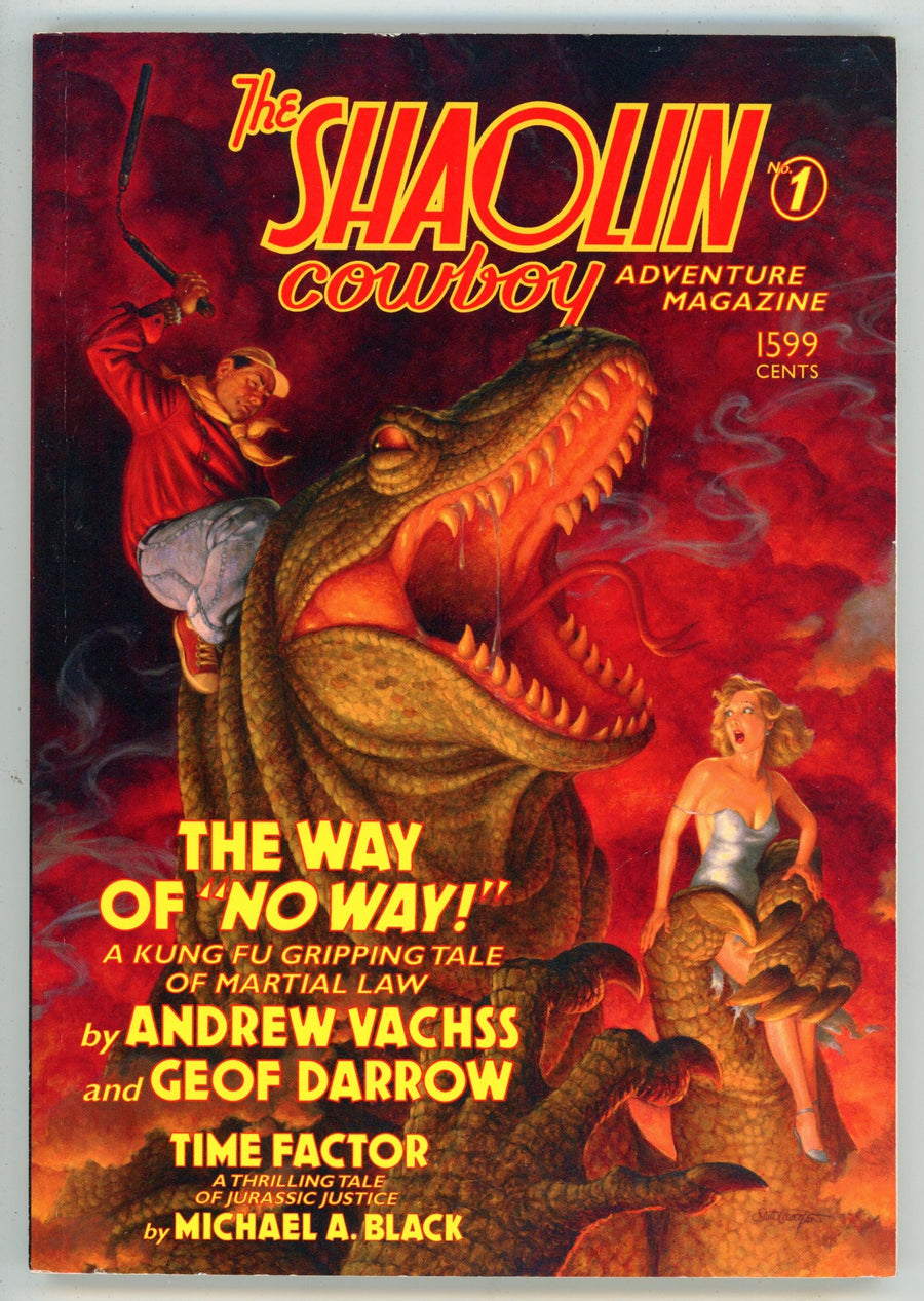 Shaolin Cowboy Adventure Magazine Vol 1 TPB