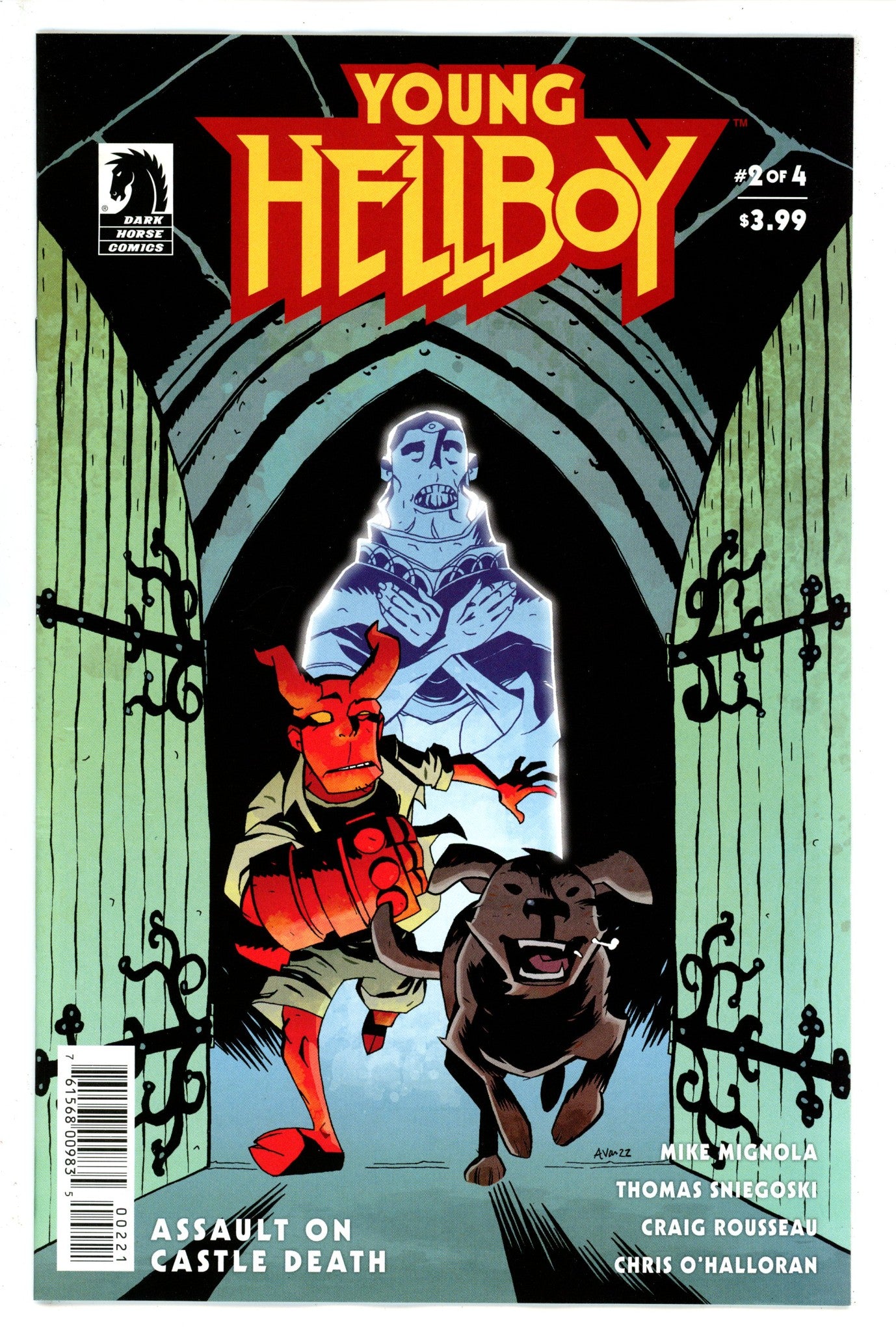 Young Hellboy Assault on Castle Death 2 Oeming Variant (2022)